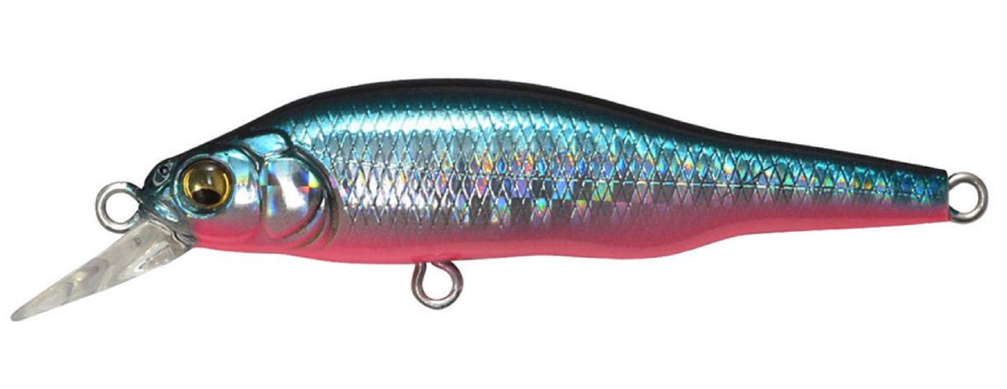 Megabass X-80 JR SW Slow Sinking Lure GG Blue Pink (1720)