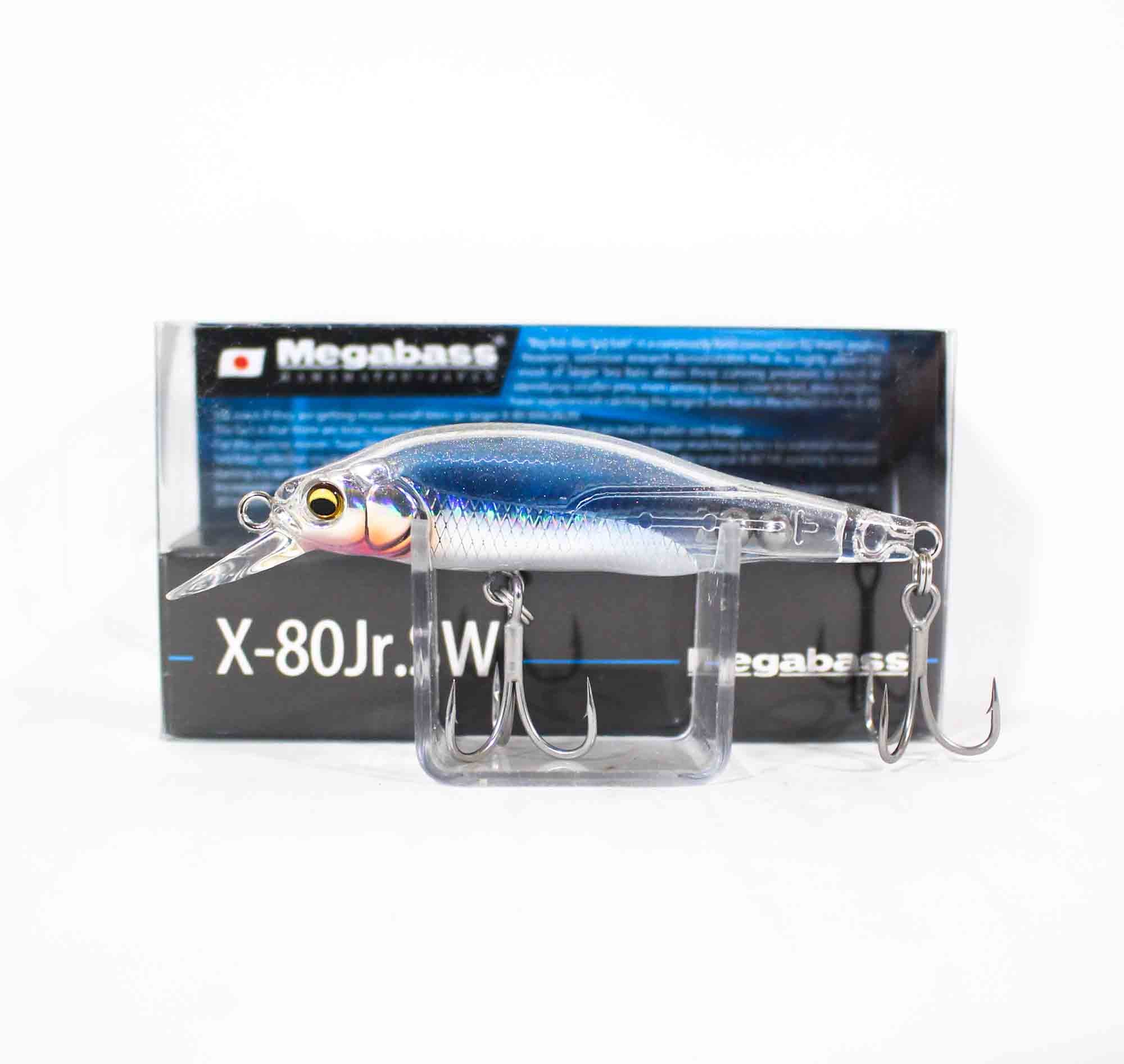 Megabass X-80 JR SW Slow Sinking Lure HT Shirasu (1744)