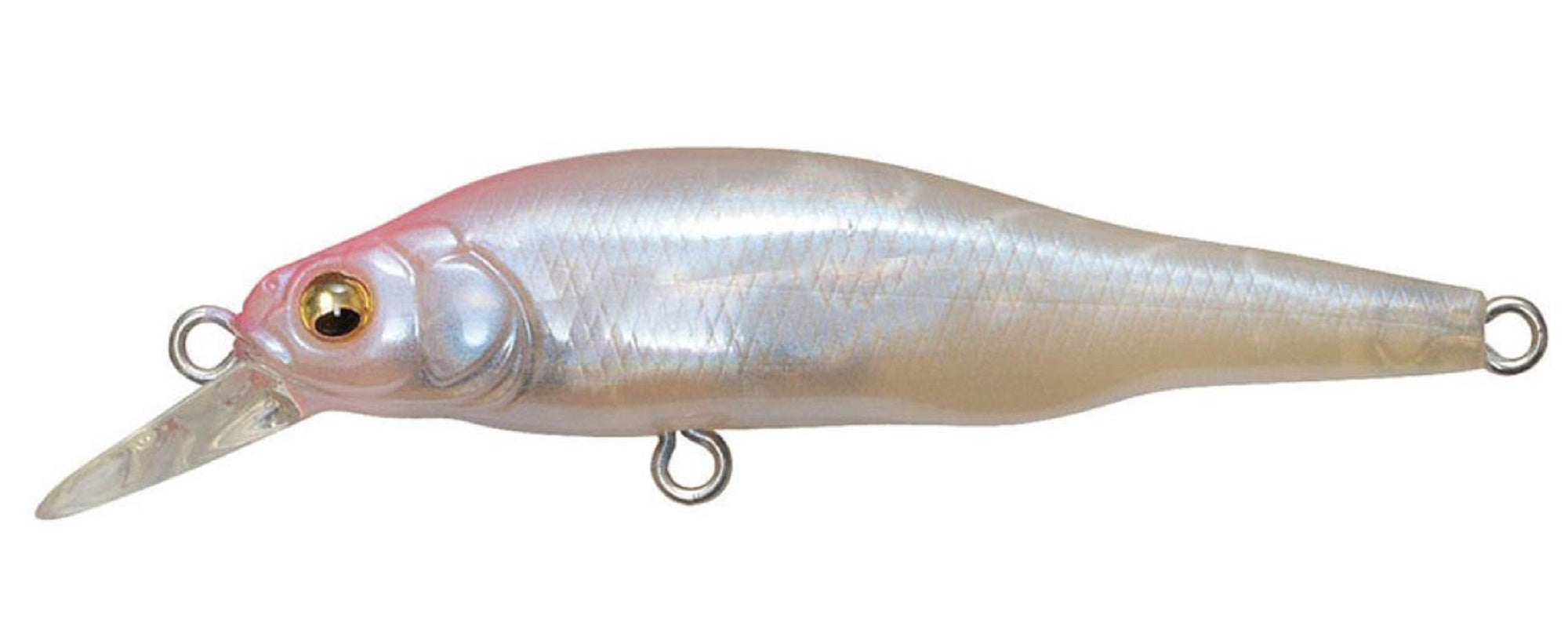Megabass X-80 JR SW Slow Sinking Lure Shell Skin Pink (1751)