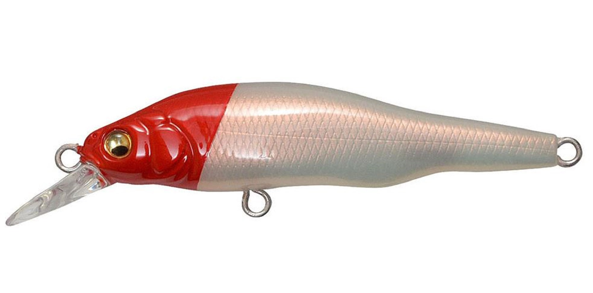 Megabass X-80 JR SW Slow Sinking Lure PM Red Head (1768)