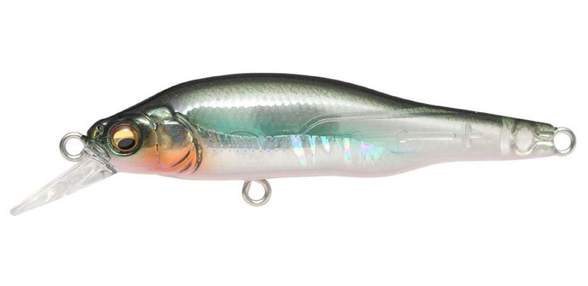 Megabass X-80 JR Suspend Minnow Lure ITO Clear Laker (0067)