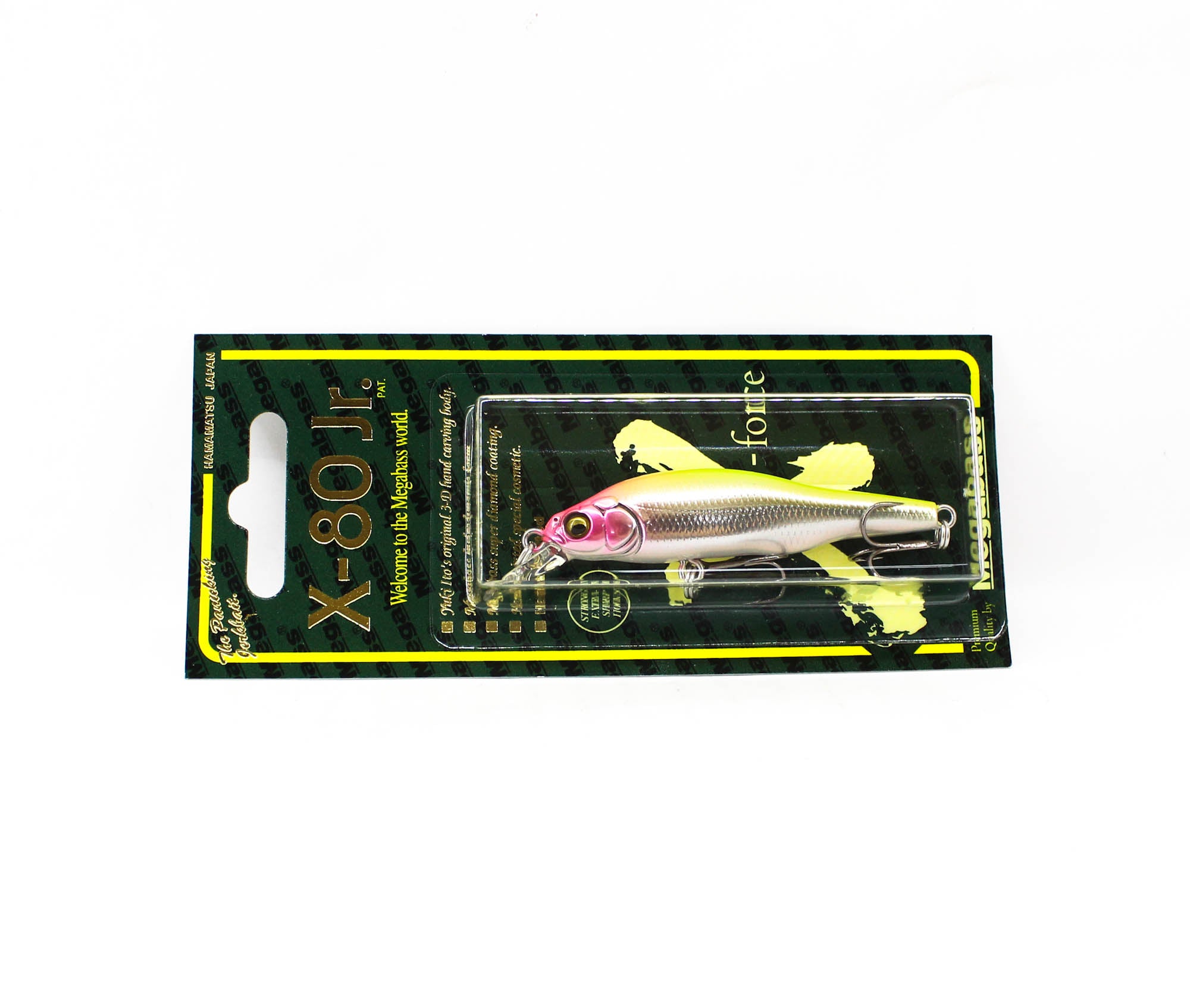 Megabass X-80 JR Suspend Minnow Lure M Sexy Crown (0081)