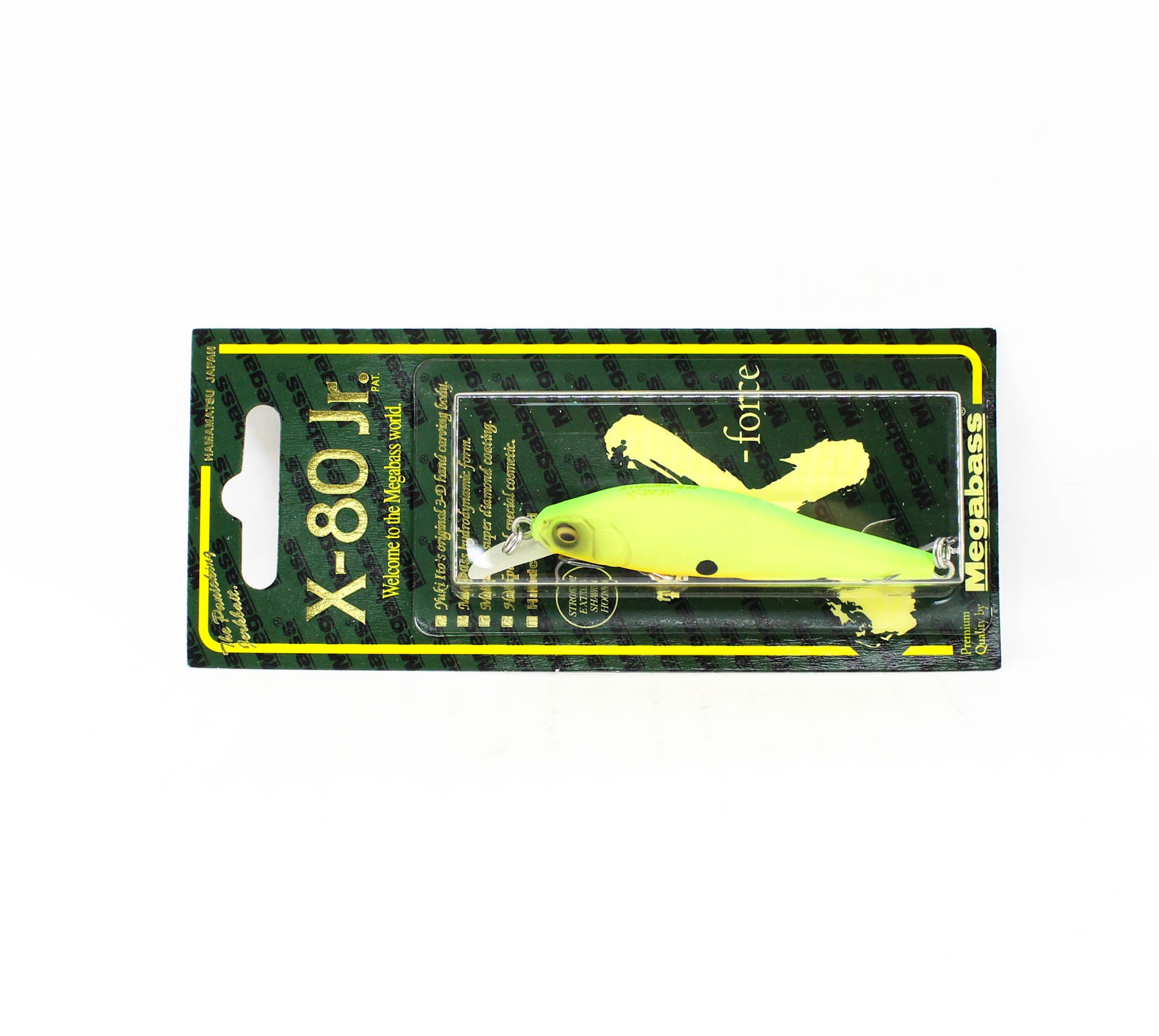 Megabass X-80 JR Suspend Minnow Lure PM Fine Chart (0128)