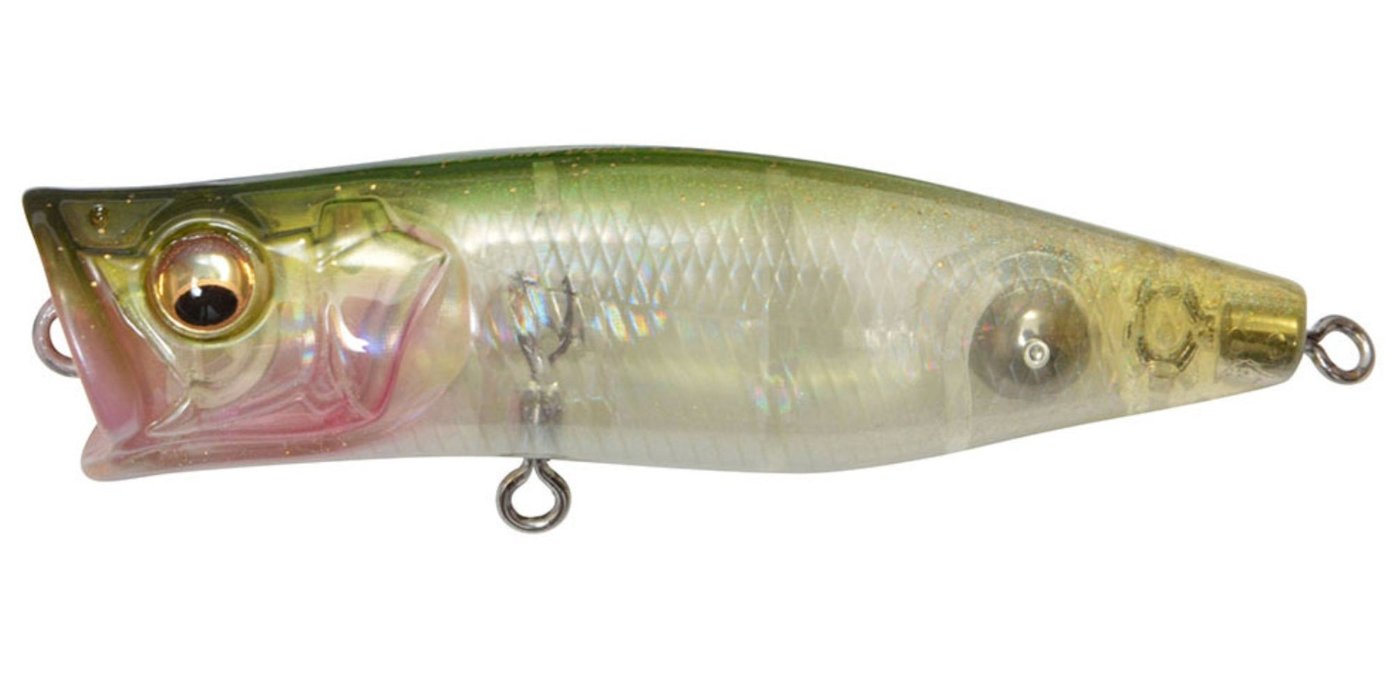 Megabass Popping Duck 60 mm 6.5 grams Floating Lure GP Seethrough (5068)
