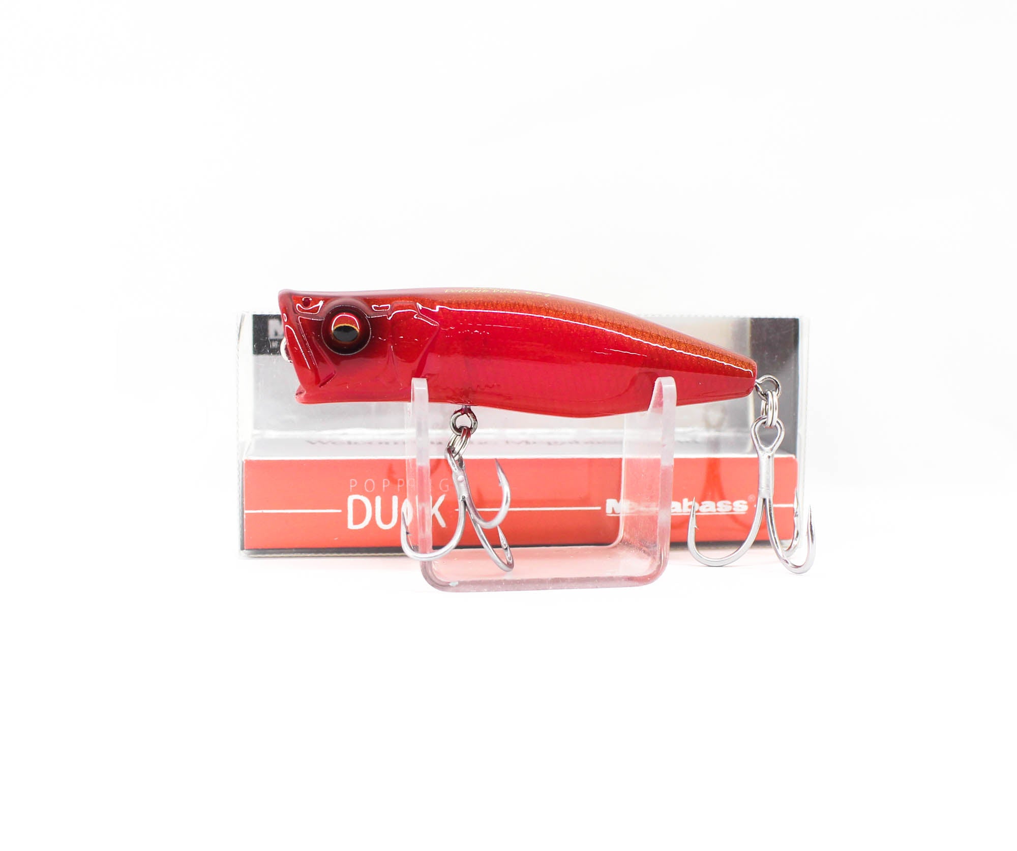 Megabass Popping Duck 60 mm 6.5 grams Floating Lure Bite Red Allert (5075)