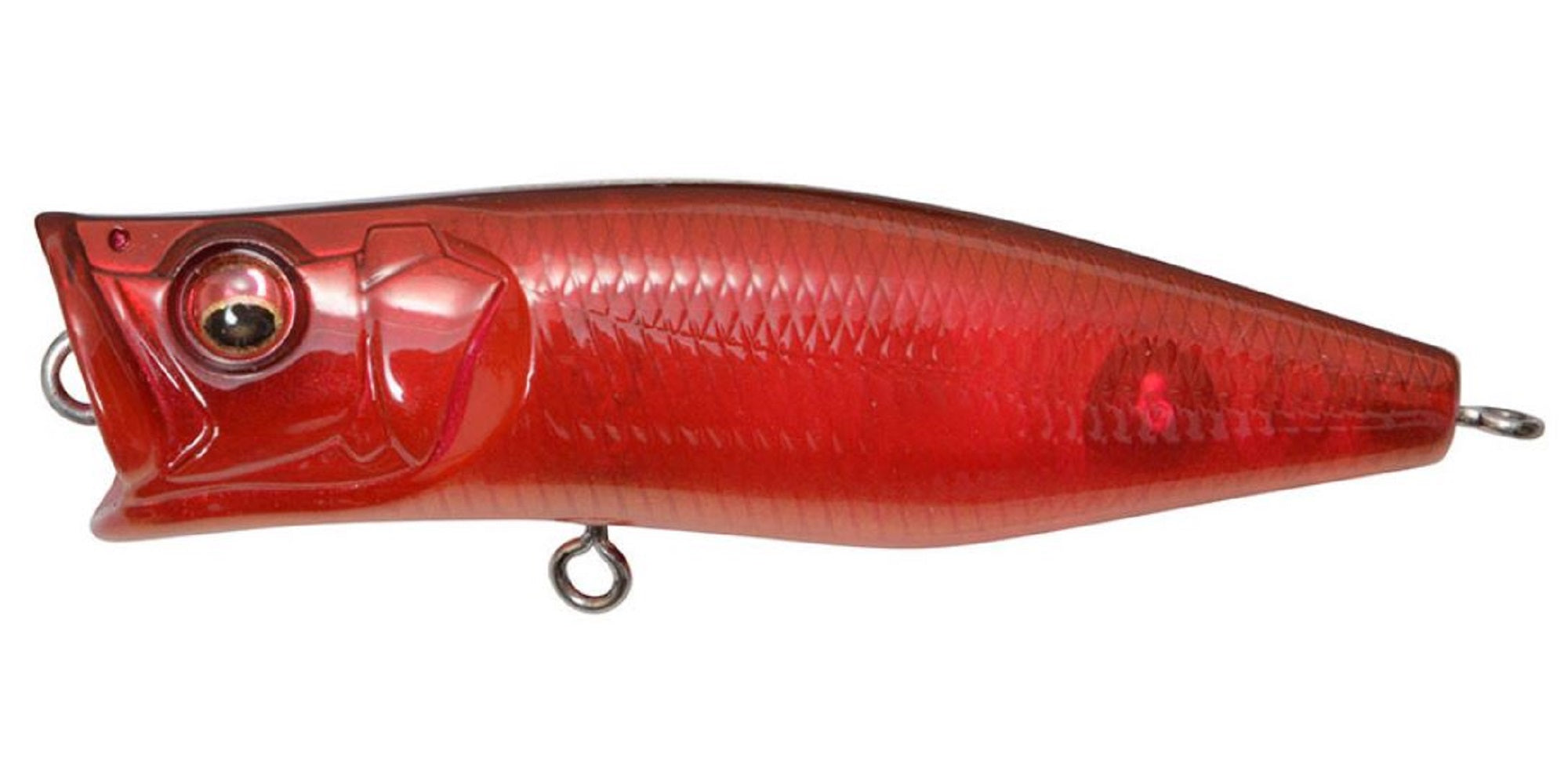 Megabass Popping Duck 60 mm 6.5 grams Floating Lure Bite Red Allert (5075)