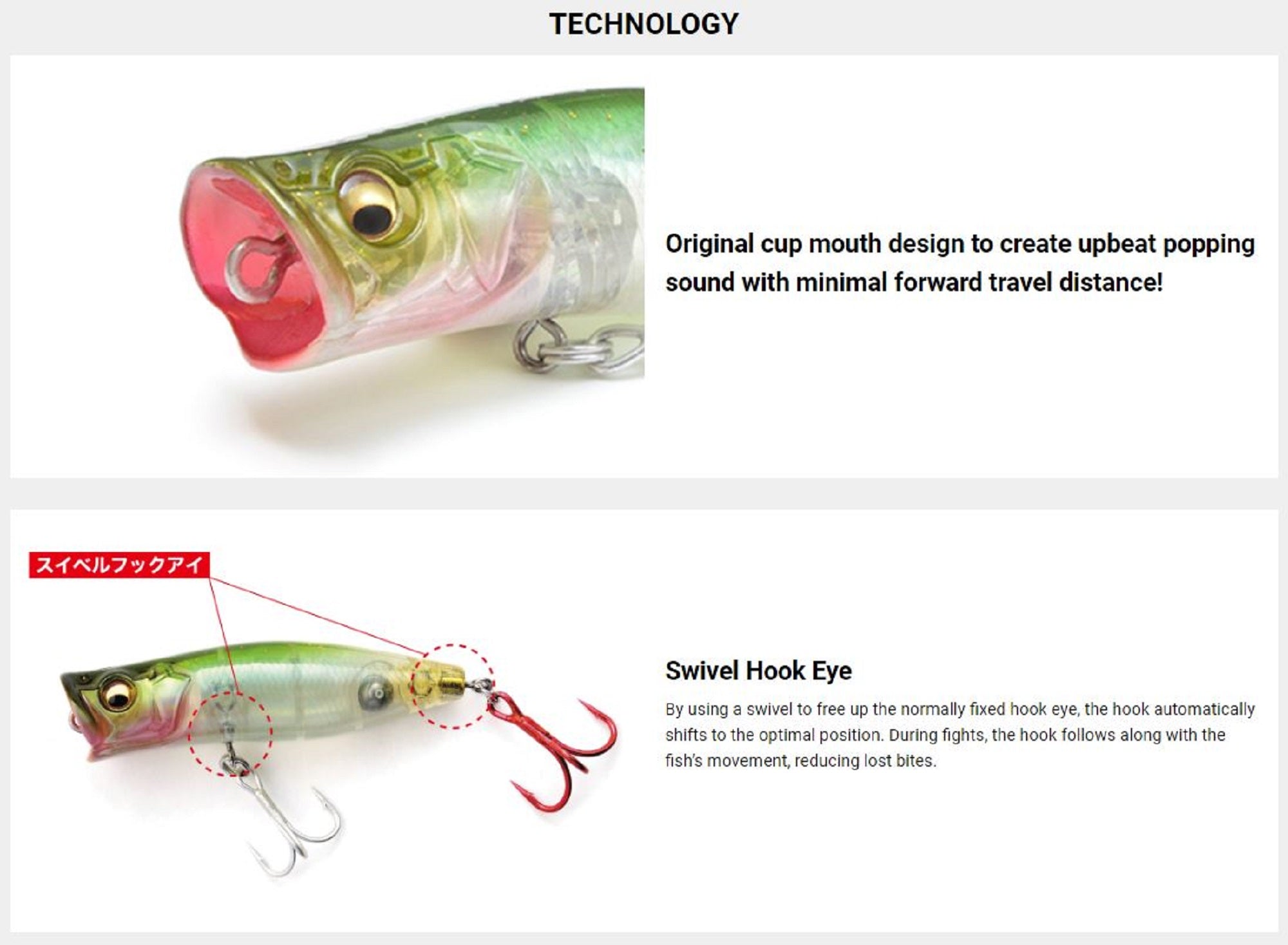 Megabass Popping Duck 60 mm 6.5 grams Floating Lure Do Chart (5136)