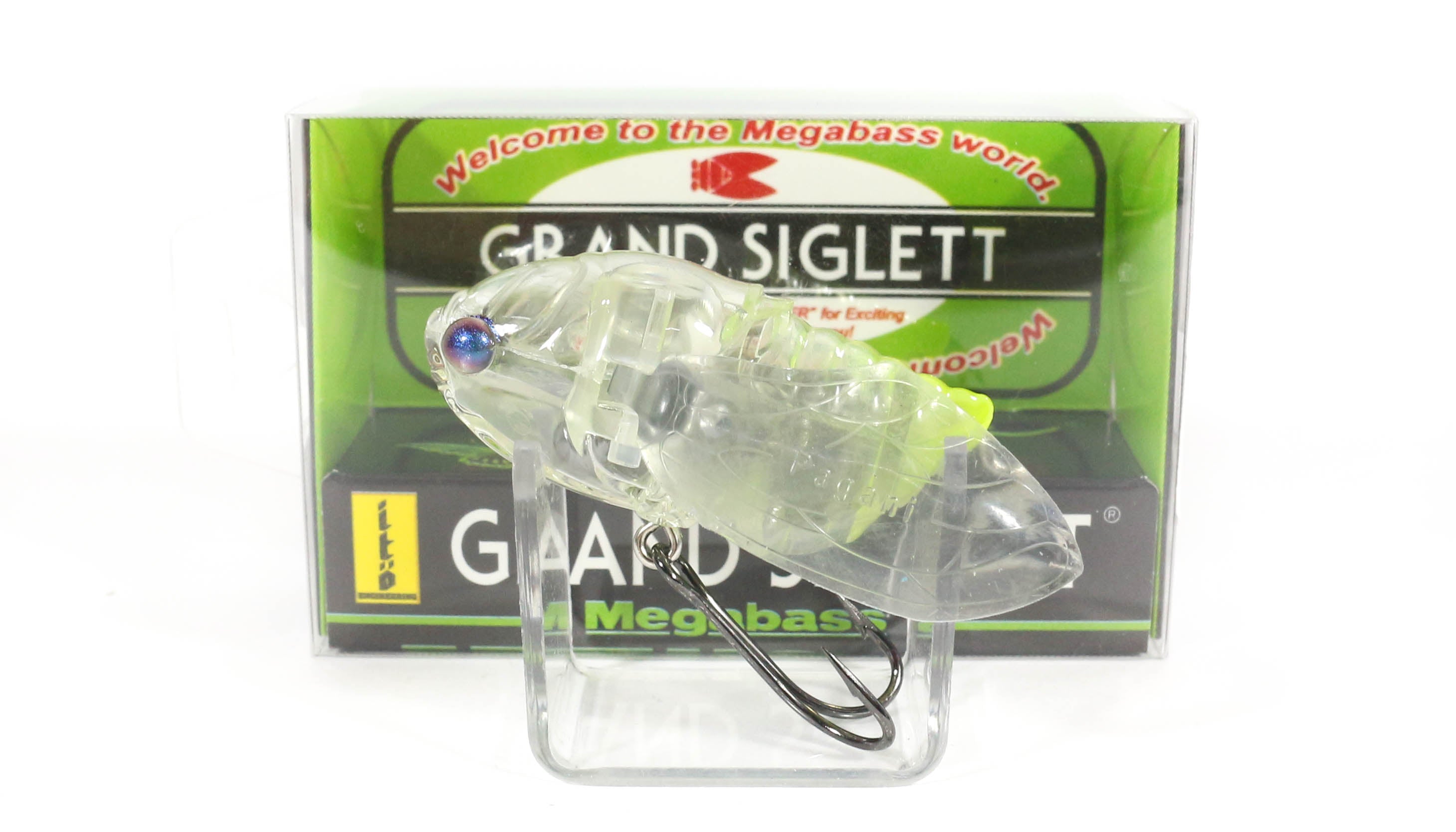 Megabass Siglett Grand 42.5 mm 7 grams Floating Lure Clear Chart (2332)