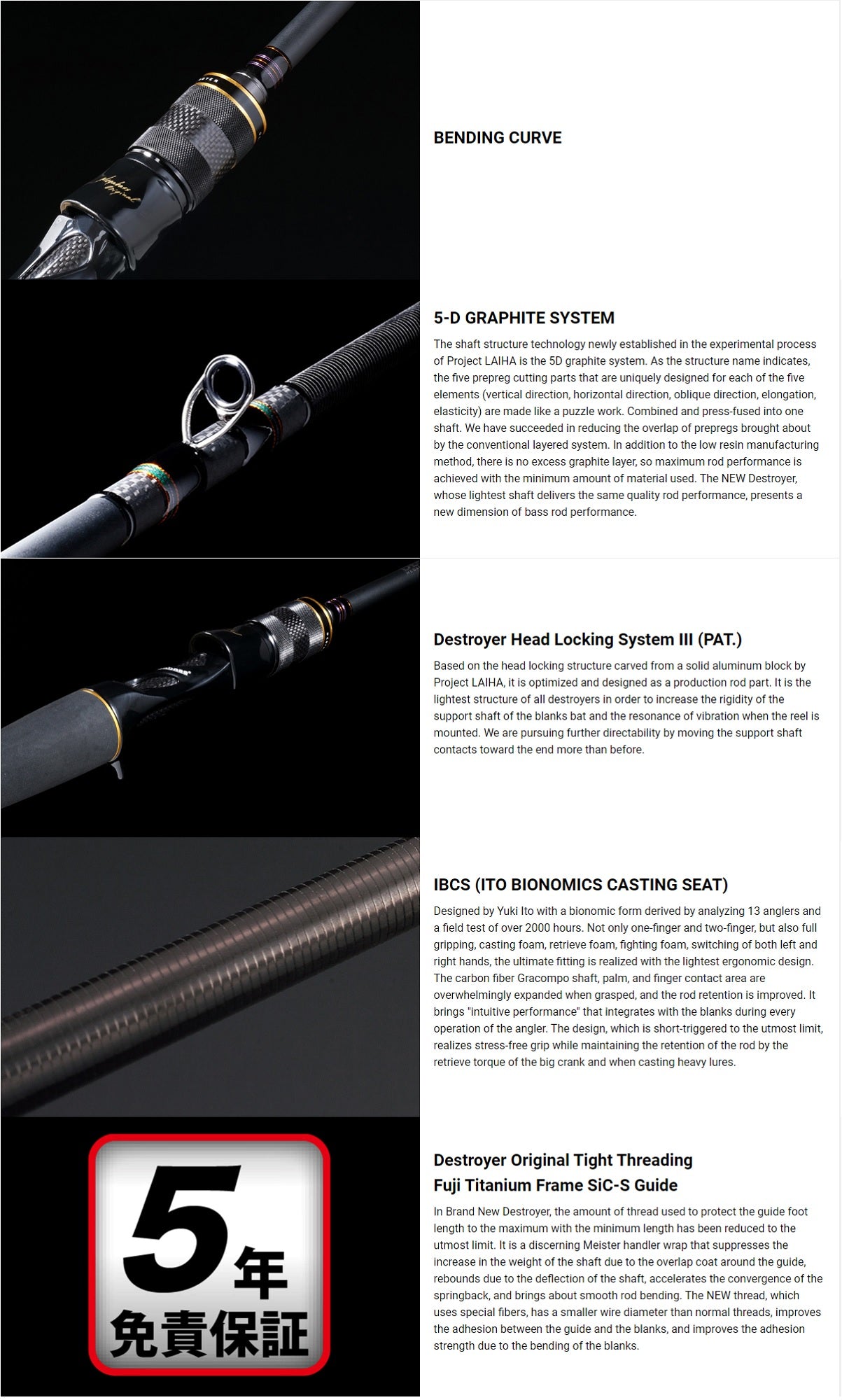 Sale Megabass Rod Baitcast Destroyer F4-63X Eliminator (2102)