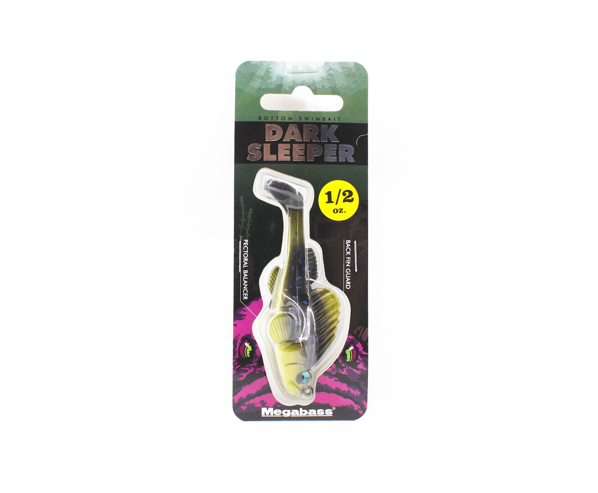 Megabass Soft Lure Dark Sleeper 3 Inch 1/2 oz Mutsugorou (7220)