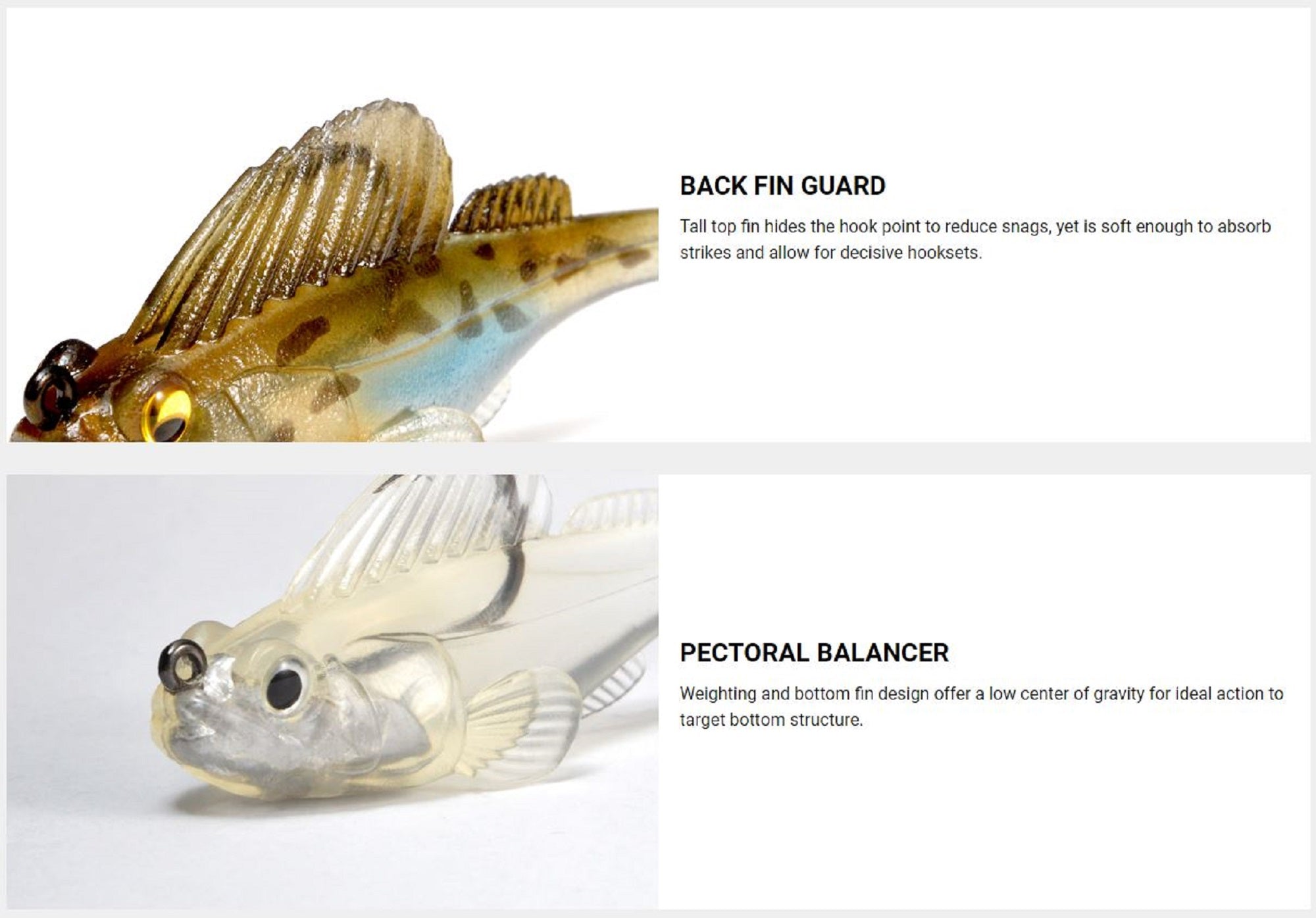 Megabass Soft Lure Dark Sleeper 3 Inch 1/2 oz Mutsugorou (7220)