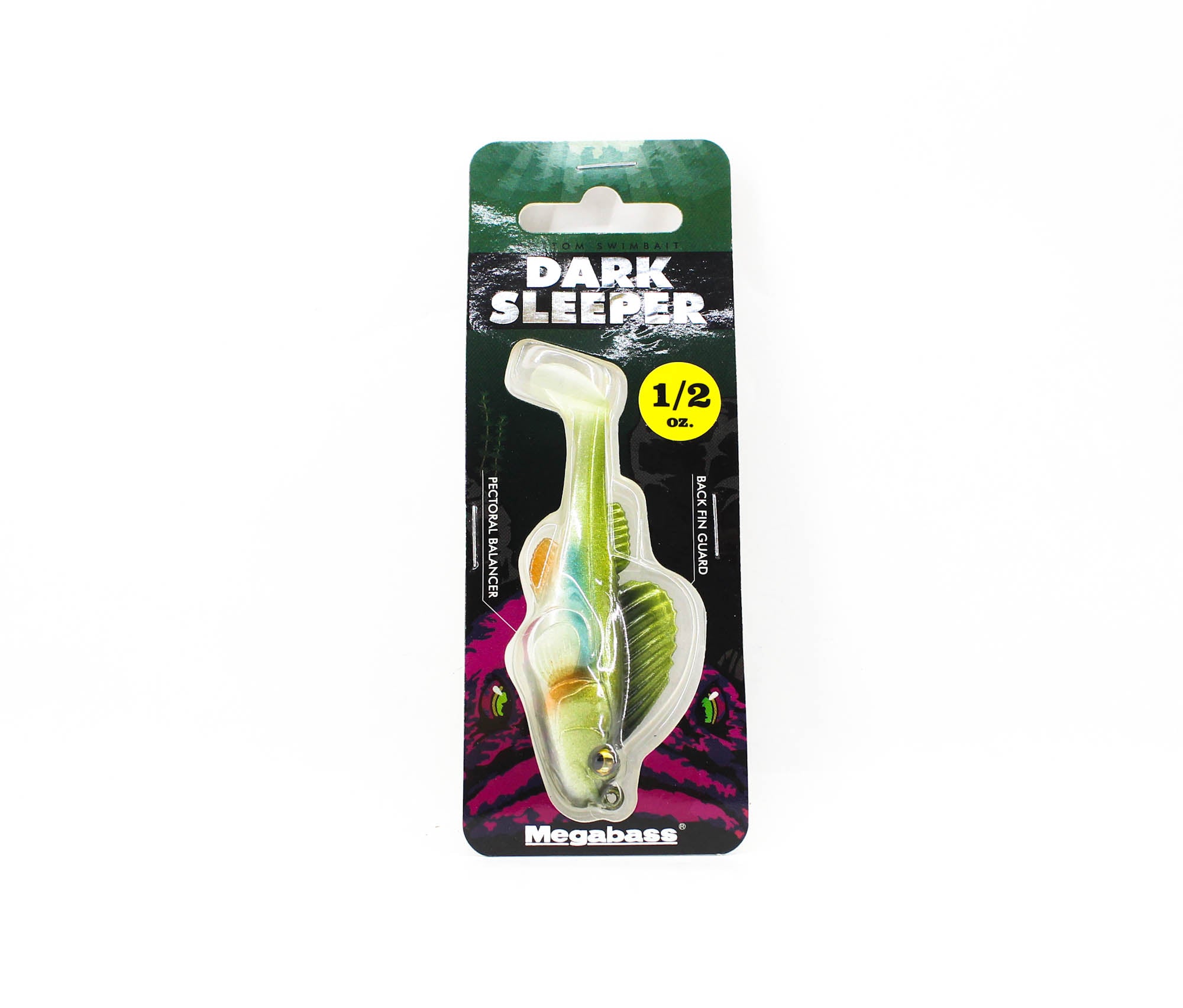 Megabass Soft Lure Dark Sleeper 3 Inch 1/2 oz Hanahaze (7237)