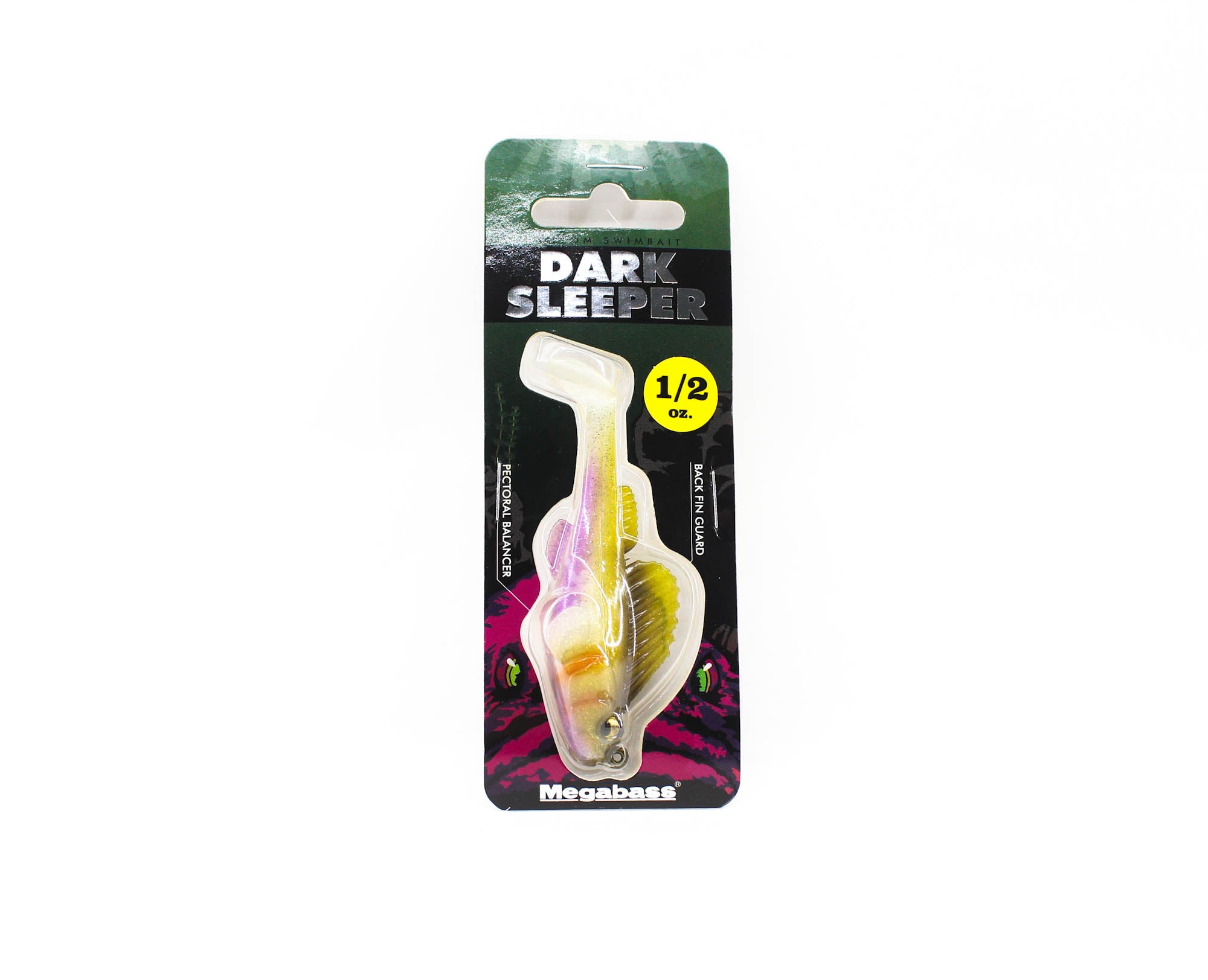 Megabass Soft Lure Dark Sleeper 3 Inch 1/2 oz Wakasagi (7268)