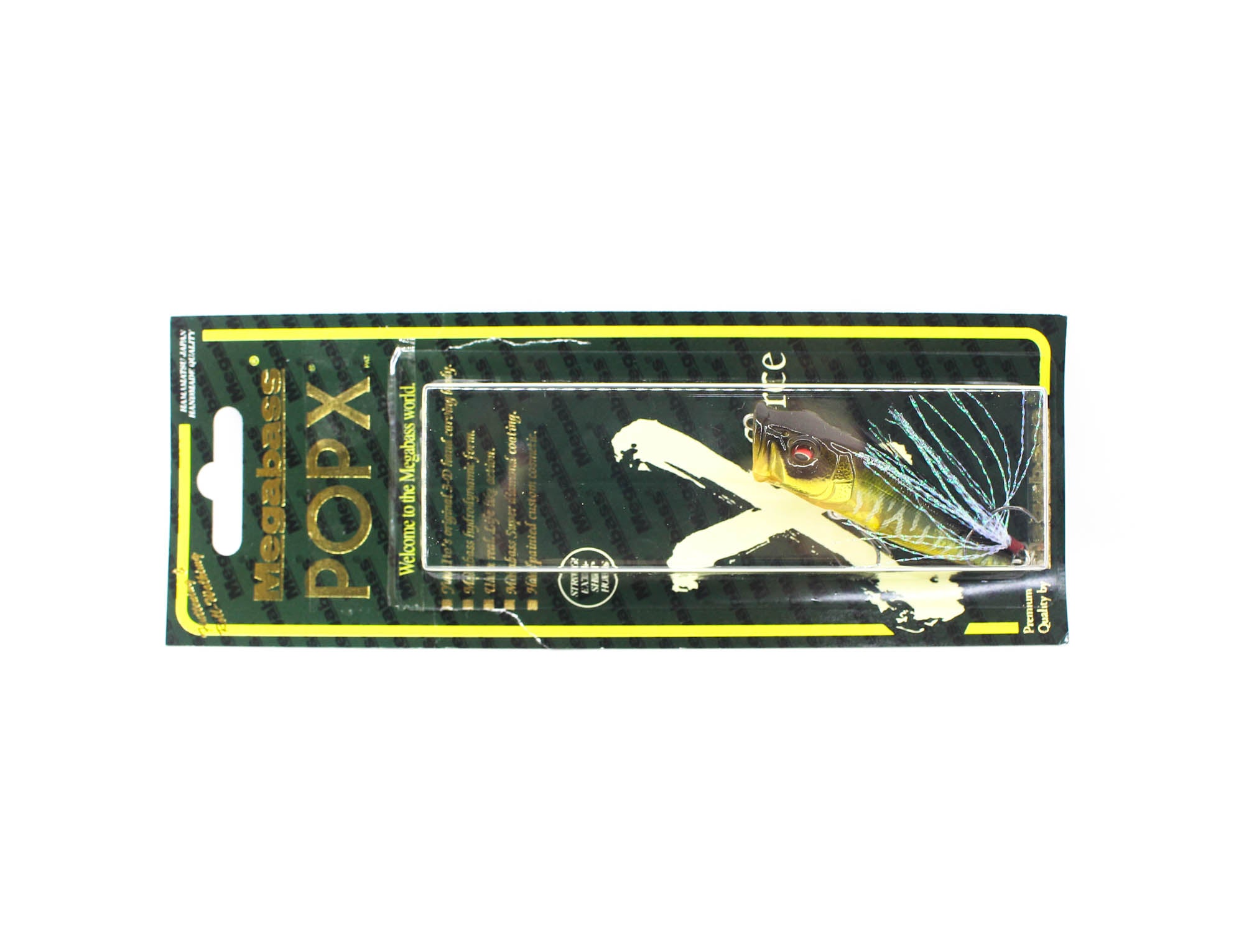 Megabass Pop X Standard 64 mm 7 grams Floating Lure Gin Tonic Tiger (1517)