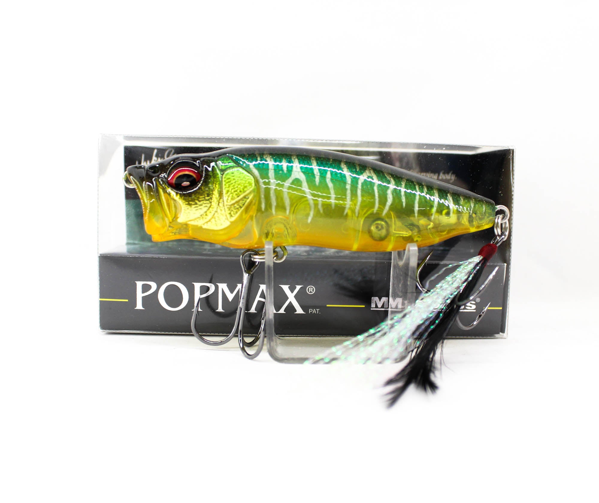 Megabass Pop Max 78 mm 14 grams Floating Lure Gin Tonic Tiger (1562)