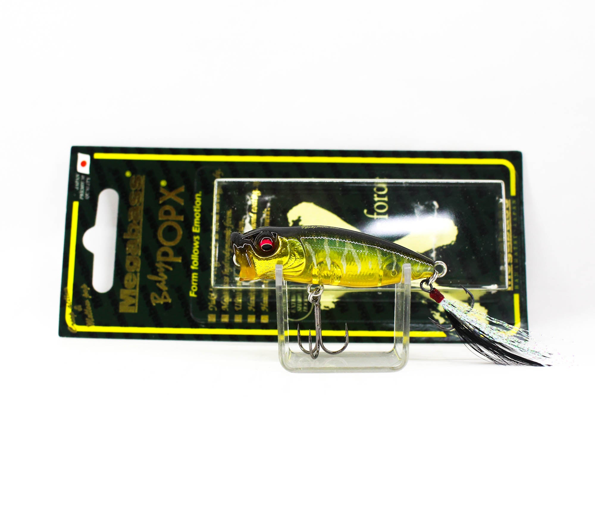 Megabass Pop X Baby 50 mm 3/16 oz Floating Lure Gin Tonic Tiger (1609)