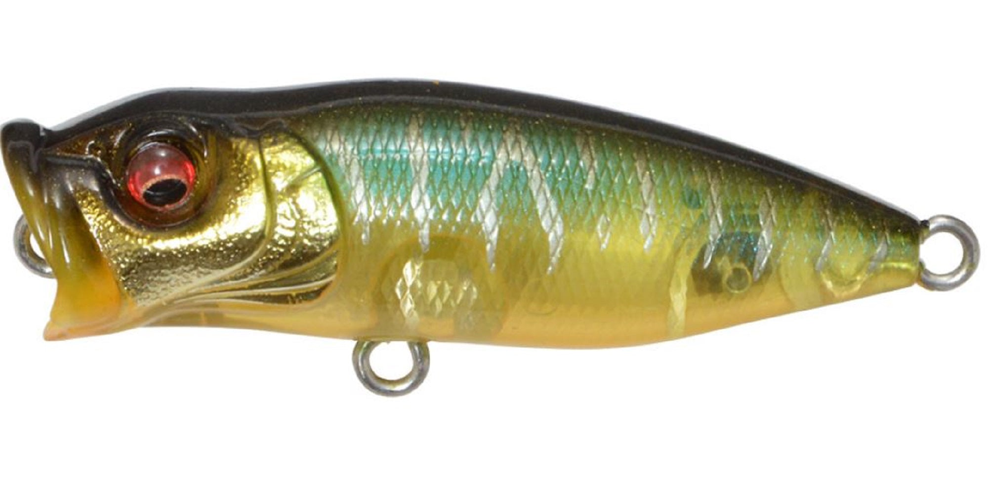 Megabass Pop X Baby 50 mm 3/16 oz Floating Lure Gin Tonic Tiger (1609)