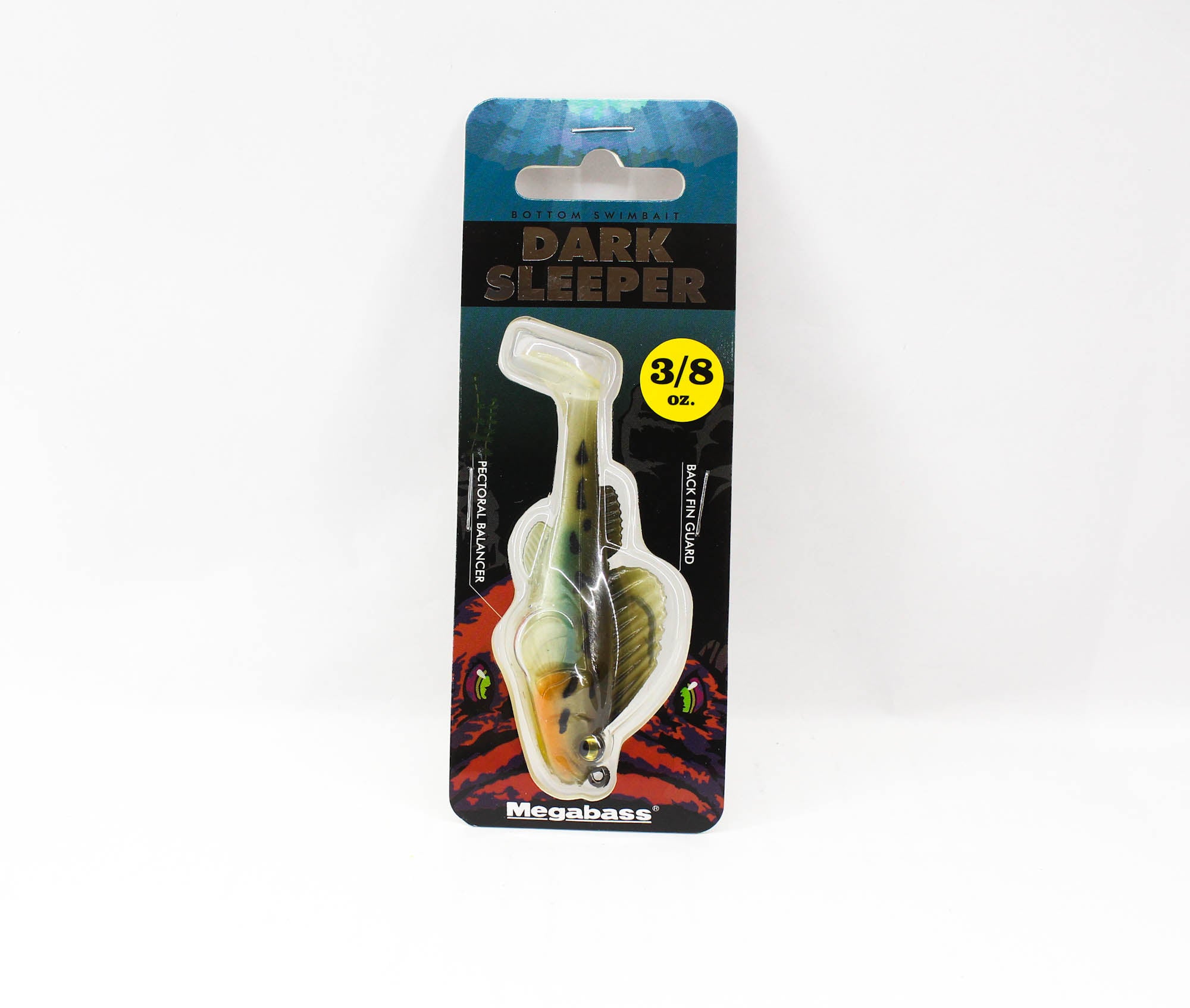 Megabass Soft Lure Dark Sleeper 3 Inch 3/8 oz Haze (1890)