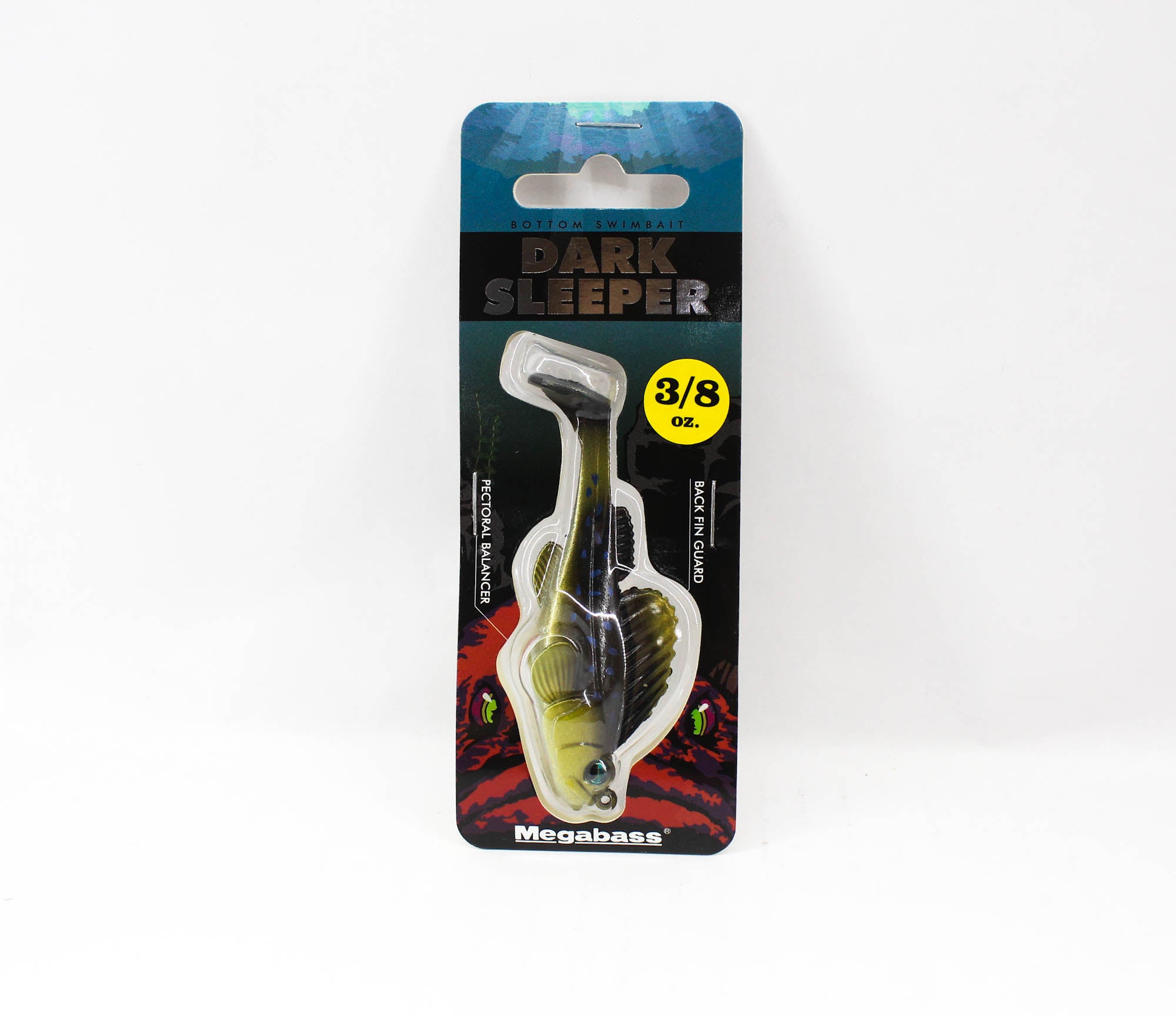 Megabass Soft Lure Dark Sleeper 3 Inch 3/8 oz Mutsugorou (1913)