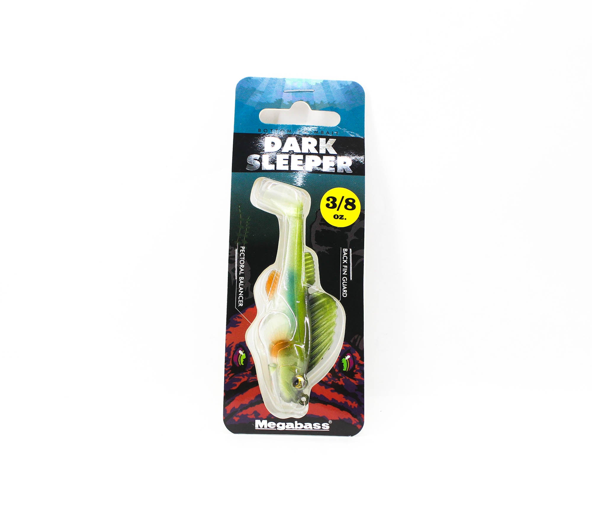 Megabass Soft Lure Dark Sleeper 3 Inch 3/8 oz Hanahaze (1920)