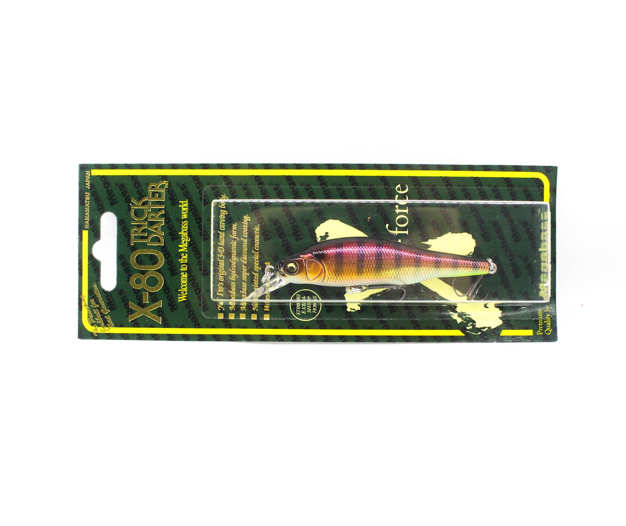 Megabass X-80 Trick Darter Suspend Lure M Endmax (3252)