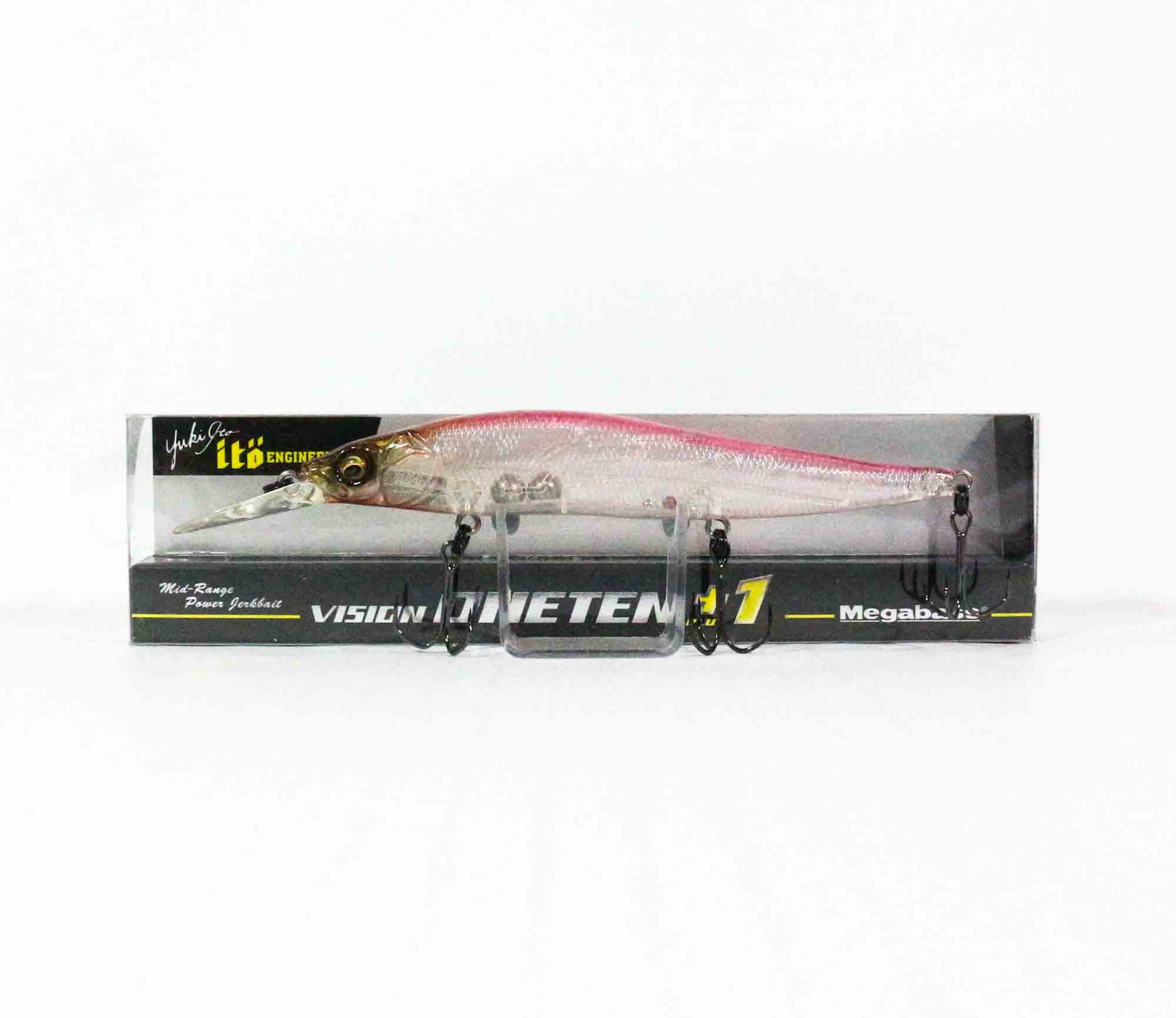 Megabass Vision 110 Oneten 1 Feet Suspend Lure GLX Cotton Wakasagi (3443)