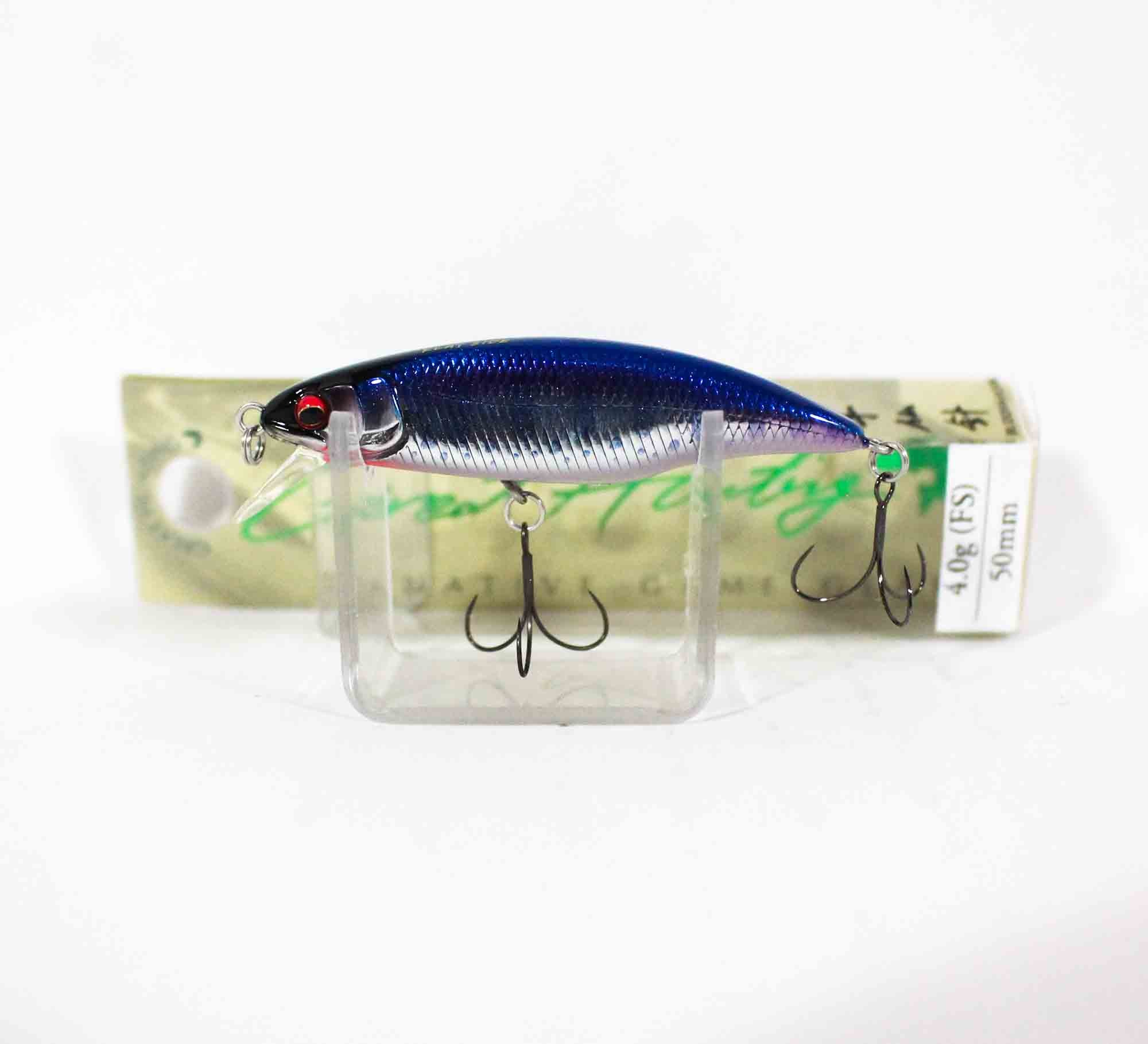 Megabass GH50 Flat Side 4.0 grams Sinking Lure M Blue Stream (7069)