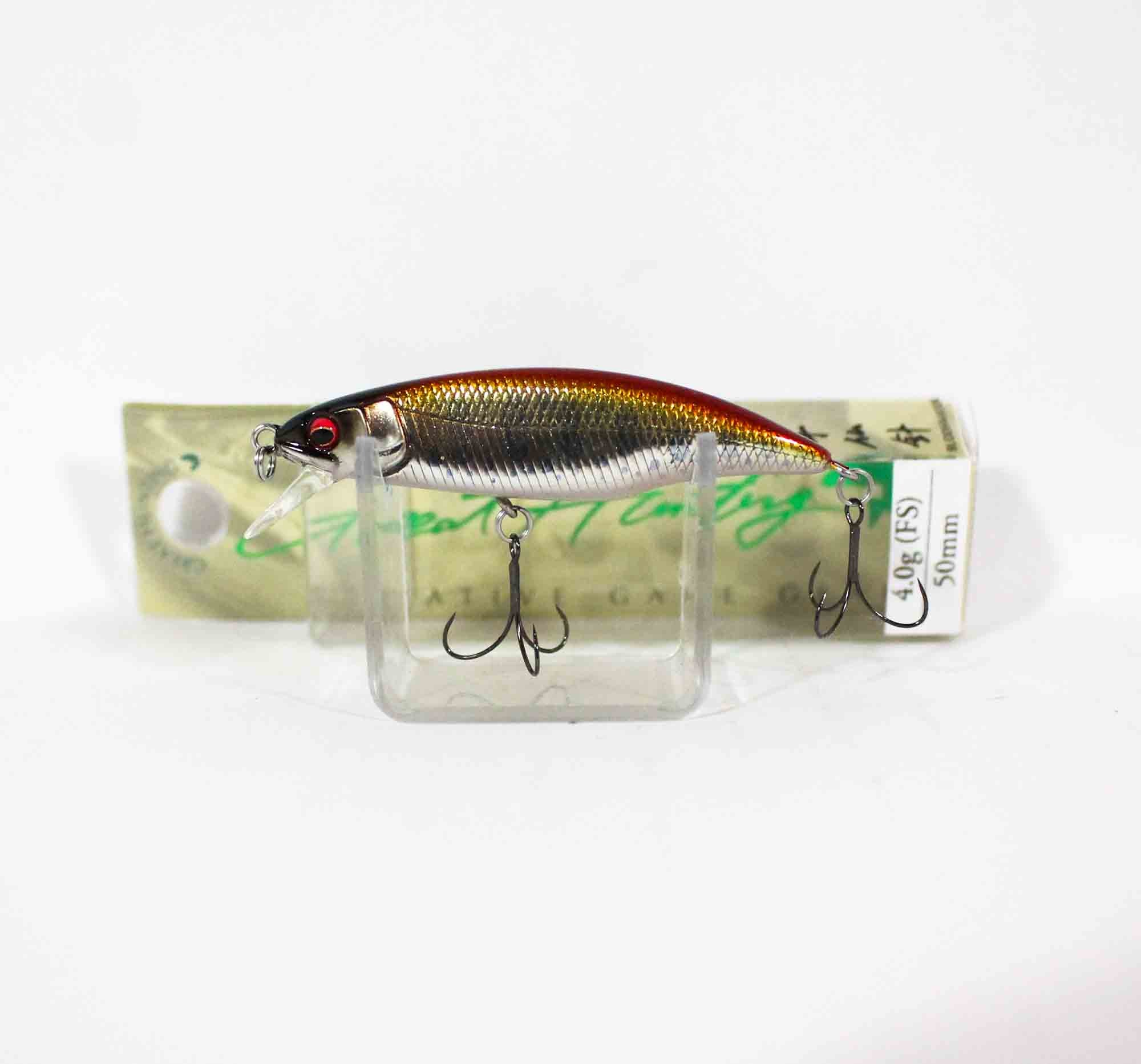 Megabass GH50 Flat Side 4.0 grams Sinking Lure M Red Stream (7076)