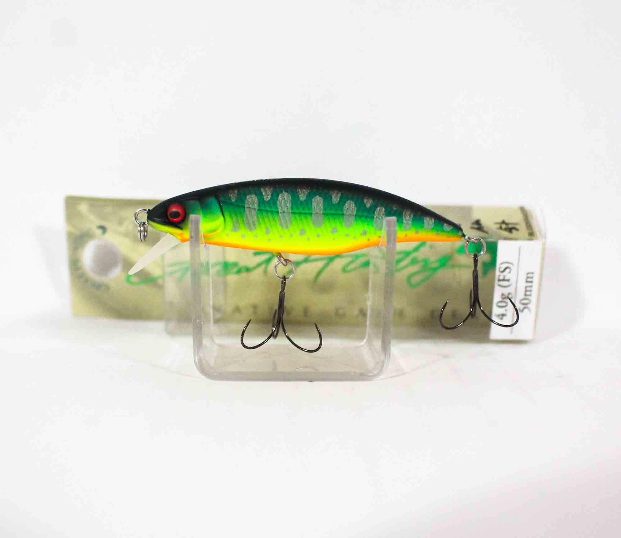 Megabass GH50 Flat Side 4.0 grams Sinking Lure Mat Tiger (7168)
