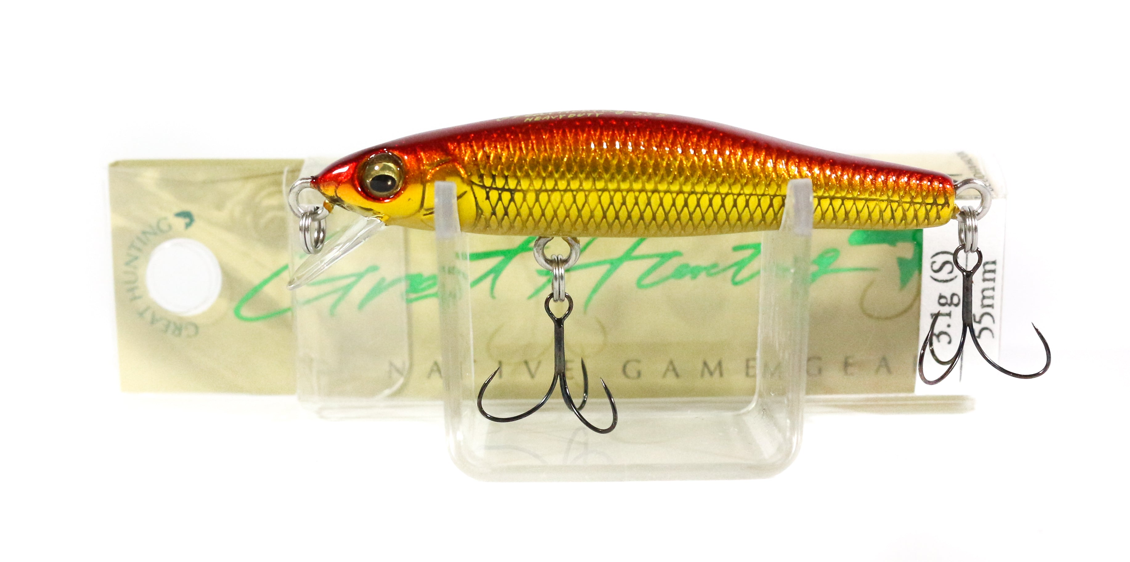Megabass GH55 Heavy Duty 3.1 grams Sinking Lure M Akakin (7304)