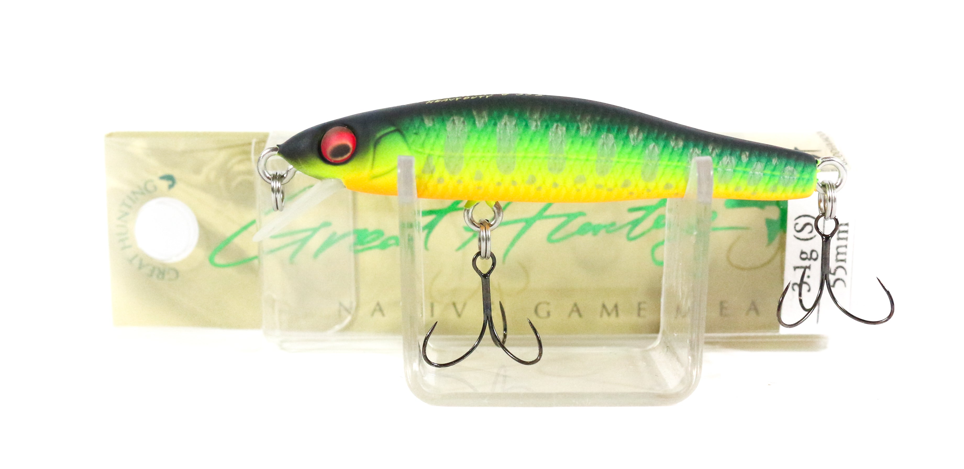 Megabass GH55 Heavy Duty 3.1 grams Sinking Lure Parmark Mat Tiger (7342)