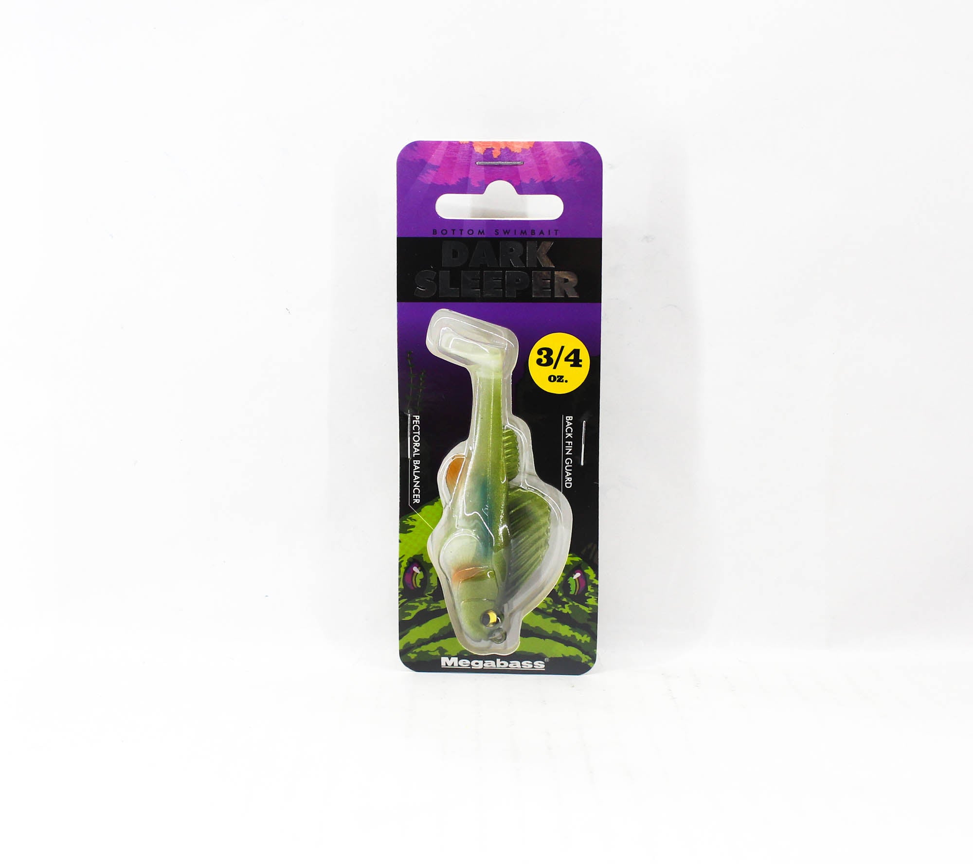 Megabass Soft Lure Dark Sleeper 3 Inch 3/4 oz Hanahaze (1219)