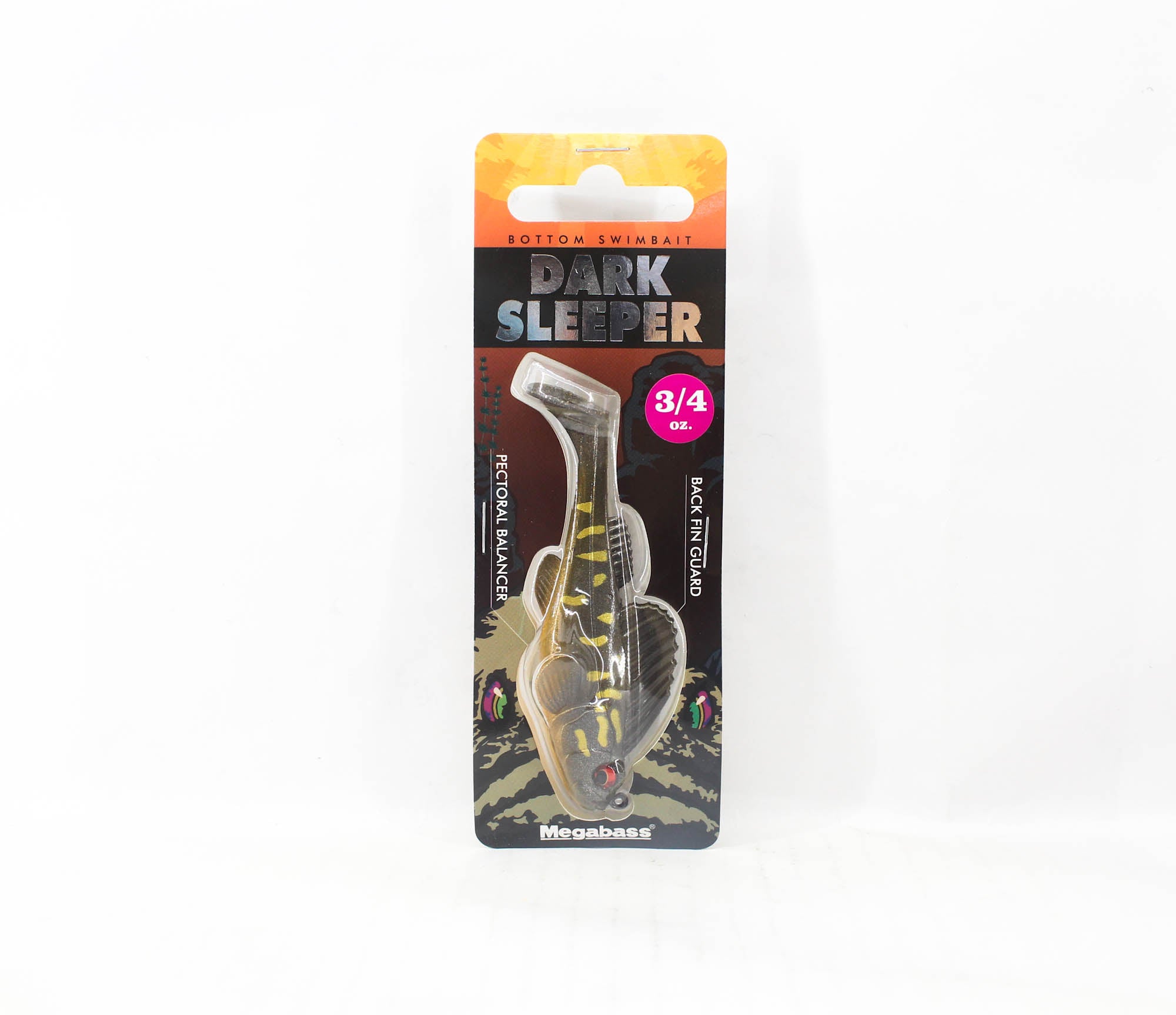 Megabass Soft Lure Dark Sleeper 3.8 Inch 3/4 oz Donko (1431)