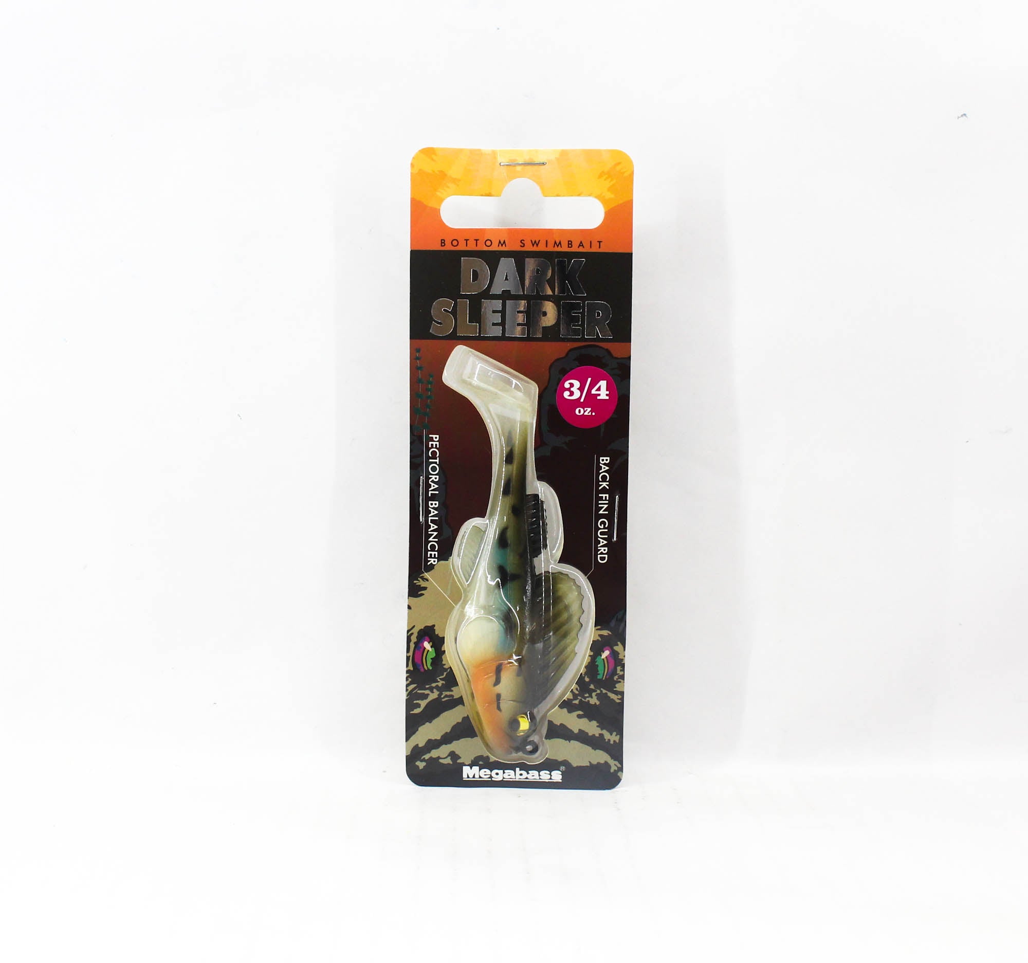 Megabass Soft Lure Dark Sleeper 3.8 Inch 3/4 oz Haze (1448)