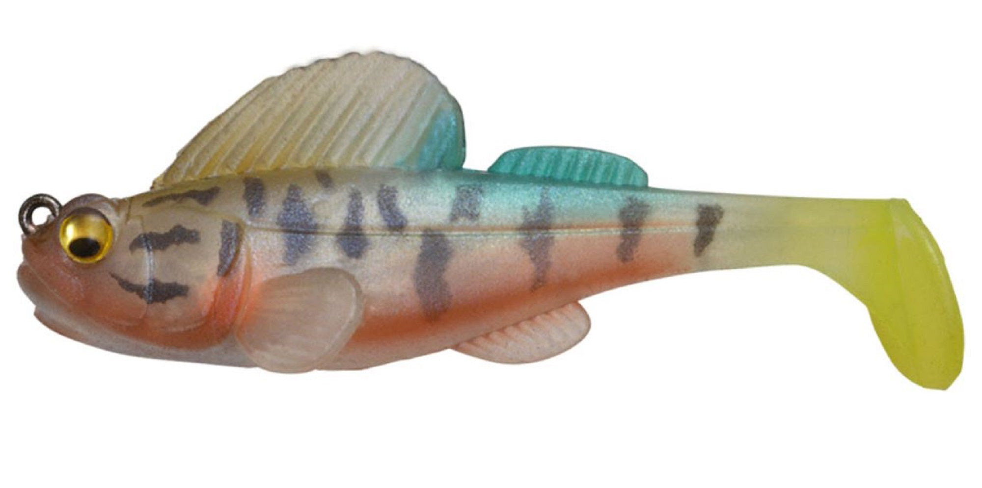 Megabass Soft Lure Dark Sleeper 3.8 Inch 3/4 oz Biwako Yoshinobori (1455)