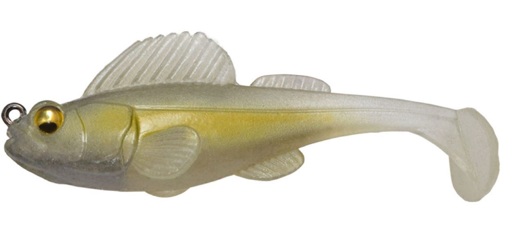 Megabass Soft Lure Dark Sleeper 3.8 Inch 3/4 oz Shirauo (1486)