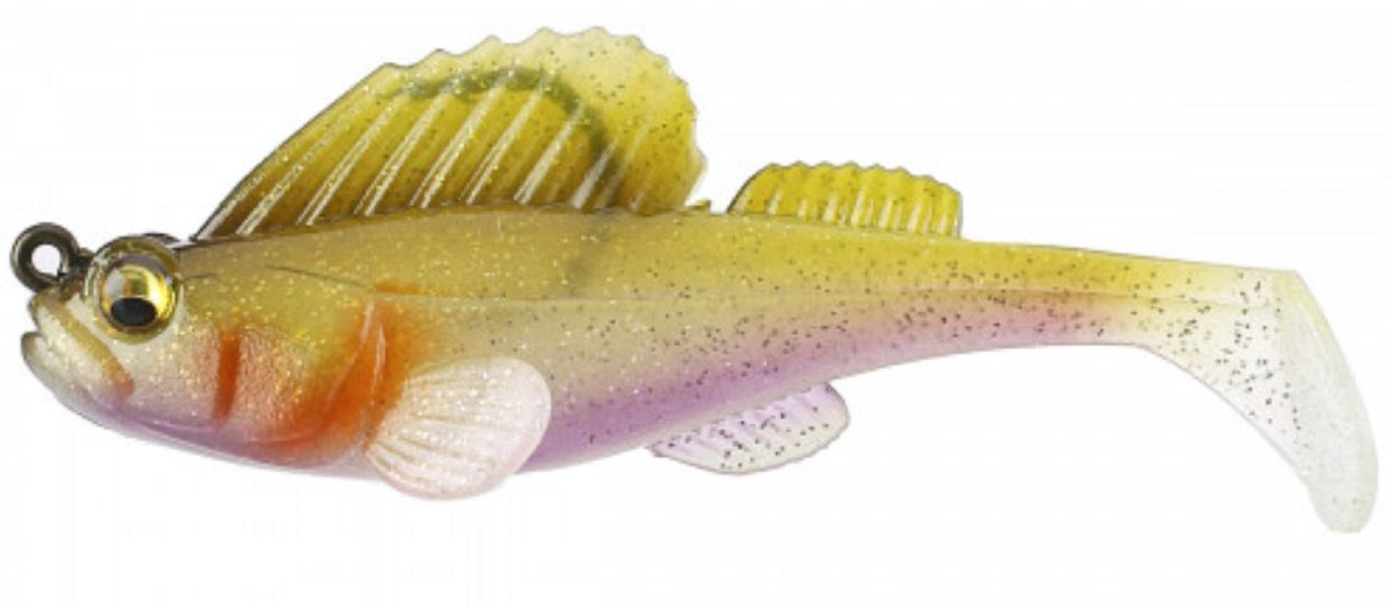 Megabass Soft Lure Dark Sleeper 3.8 Inch 3/4 oz Wakasagi (1509)
