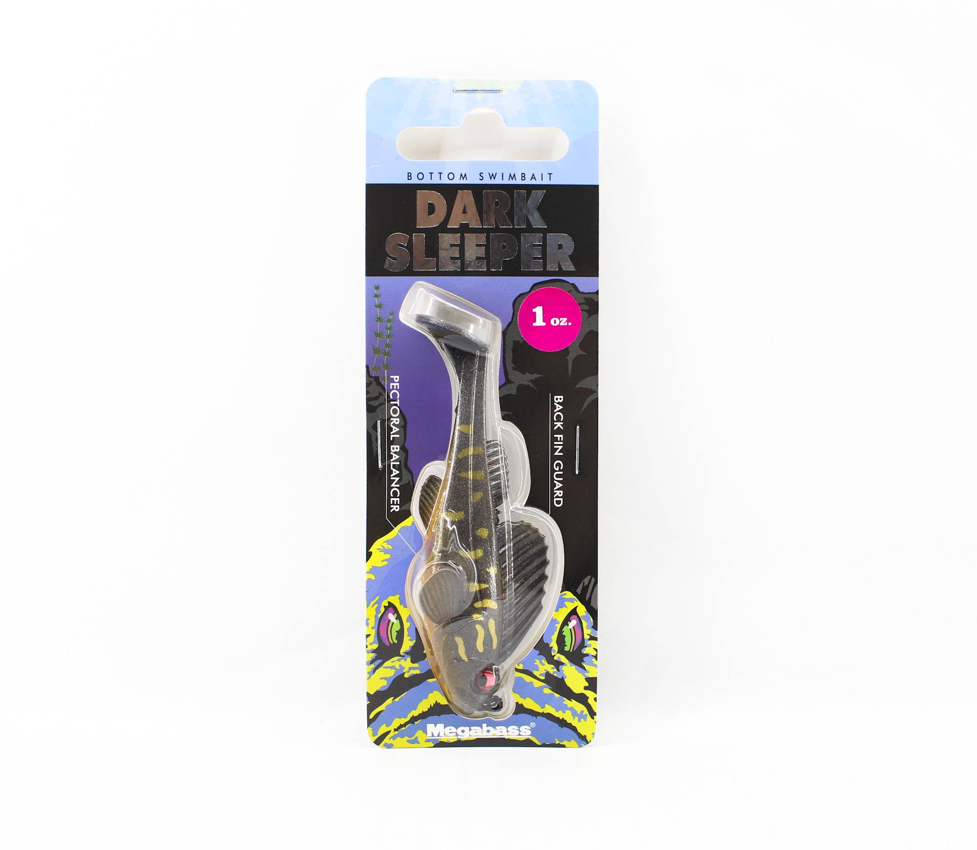 Megabass Soft Lure Dark Sleeper 3.8 Inch 1 oz Donko (1530)