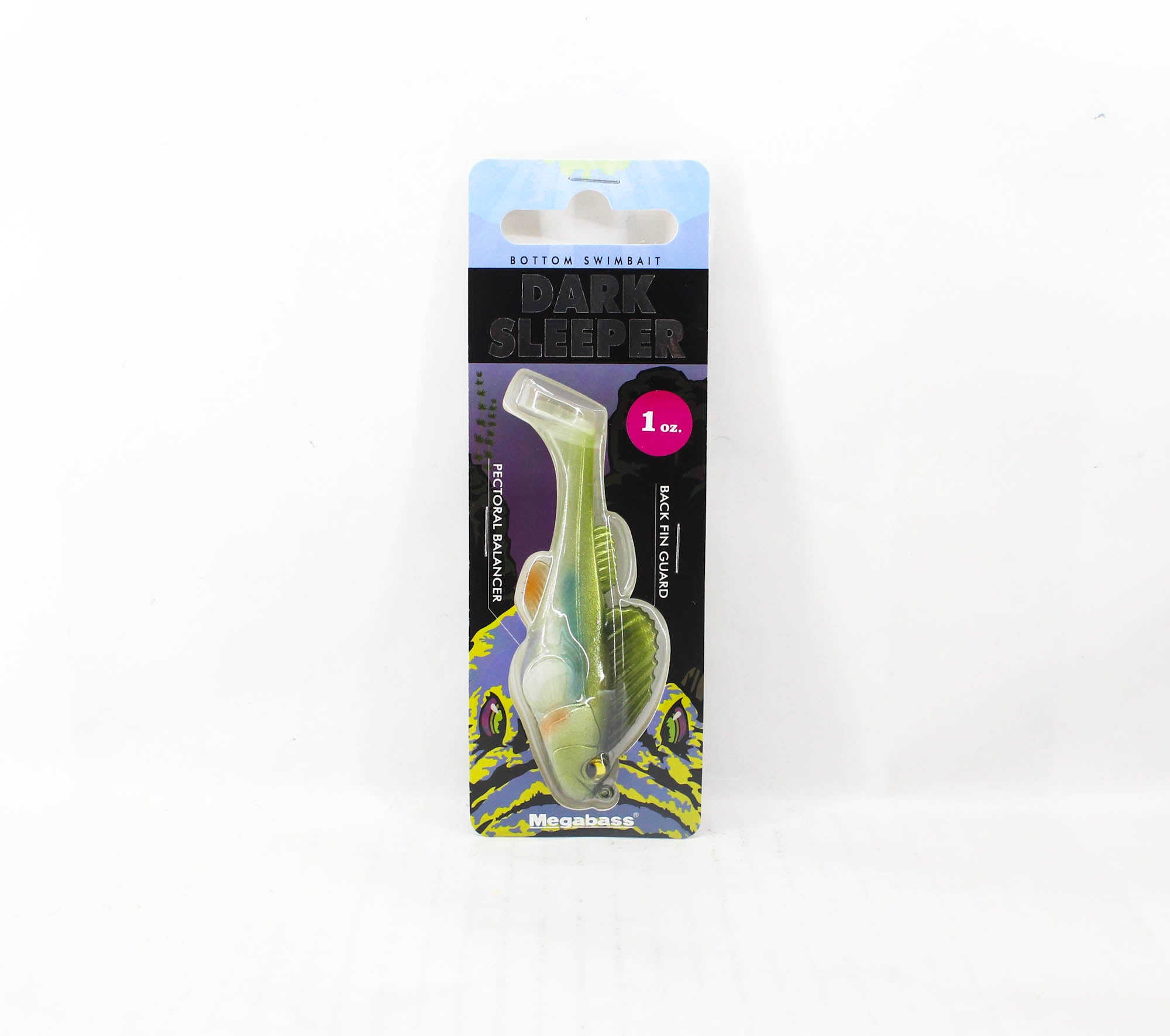 Megabass Soft Lure Dark Sleeper 3.8 Inch 1 oz Hanahaze (1578)