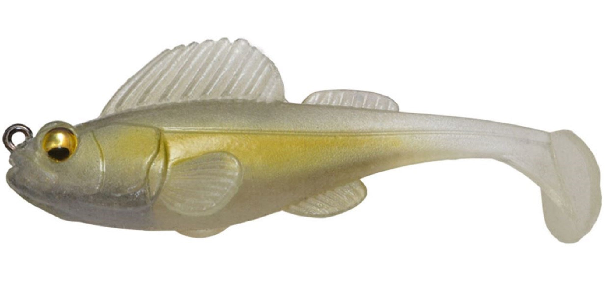 Megabass Soft Lure Dark Sleeper 3.8 Inch 1 oz Shirauo (1585)