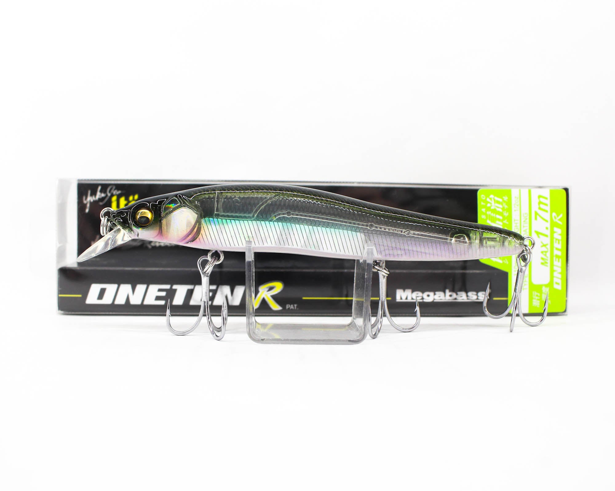 Megabass Vision 110 Oneten R Floating Lure ITO Clear Laker (2681)