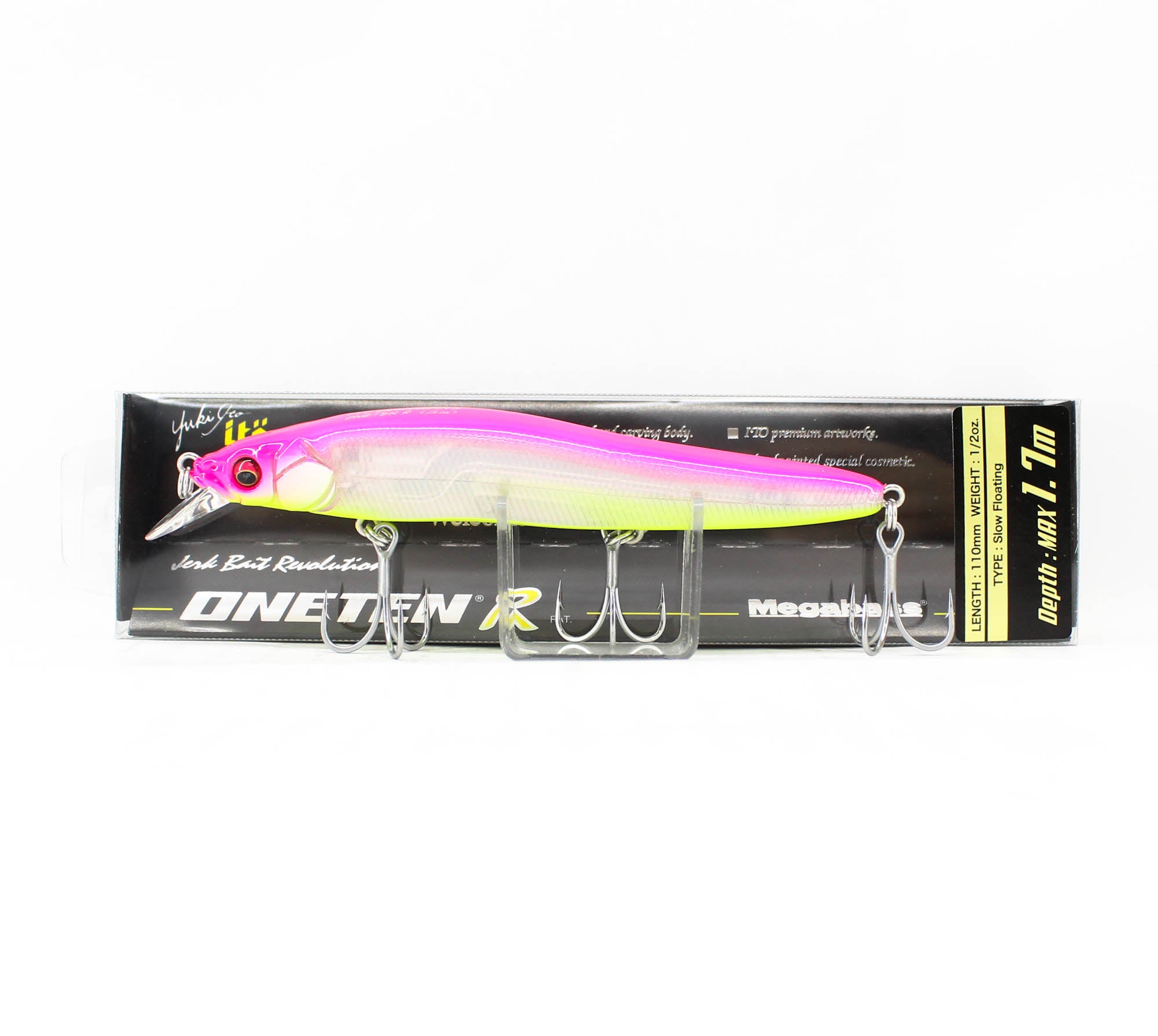 Megabass Vision 110 Oneten R Floating Lure Jukucho Pink (2728)