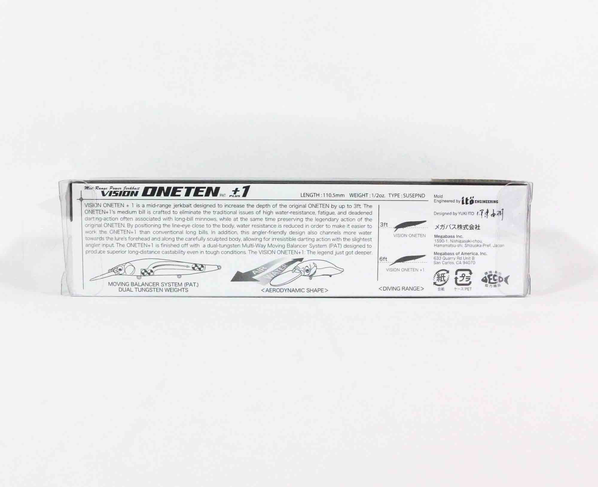 Megabass Vision 110 Oneten R+1 Slow Floating Lure M Western Crown (2773)