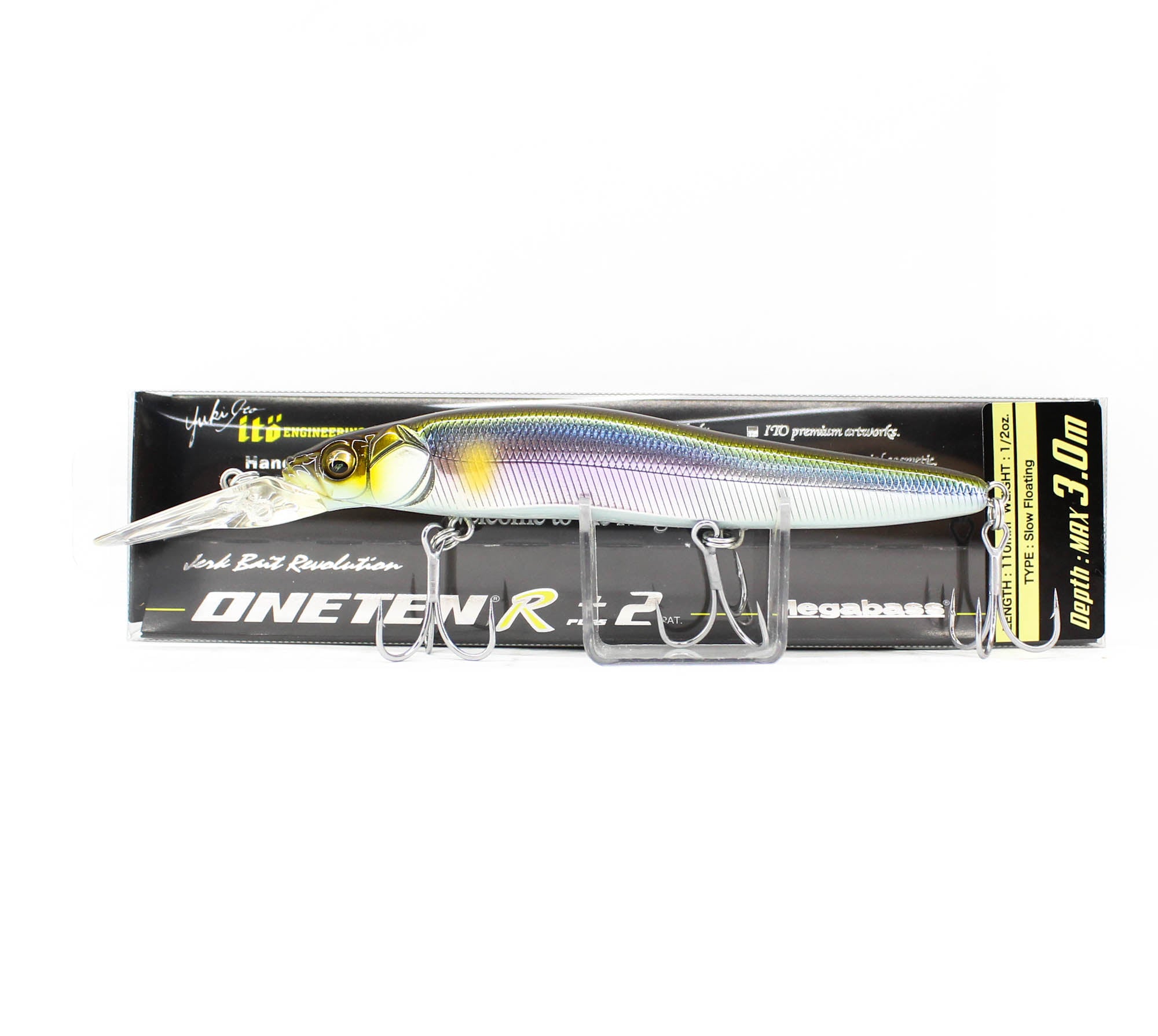 Megabass Vision 110 Oneten R+2 Slow Floating Lure Wagin Setsuki Ayu (2865)