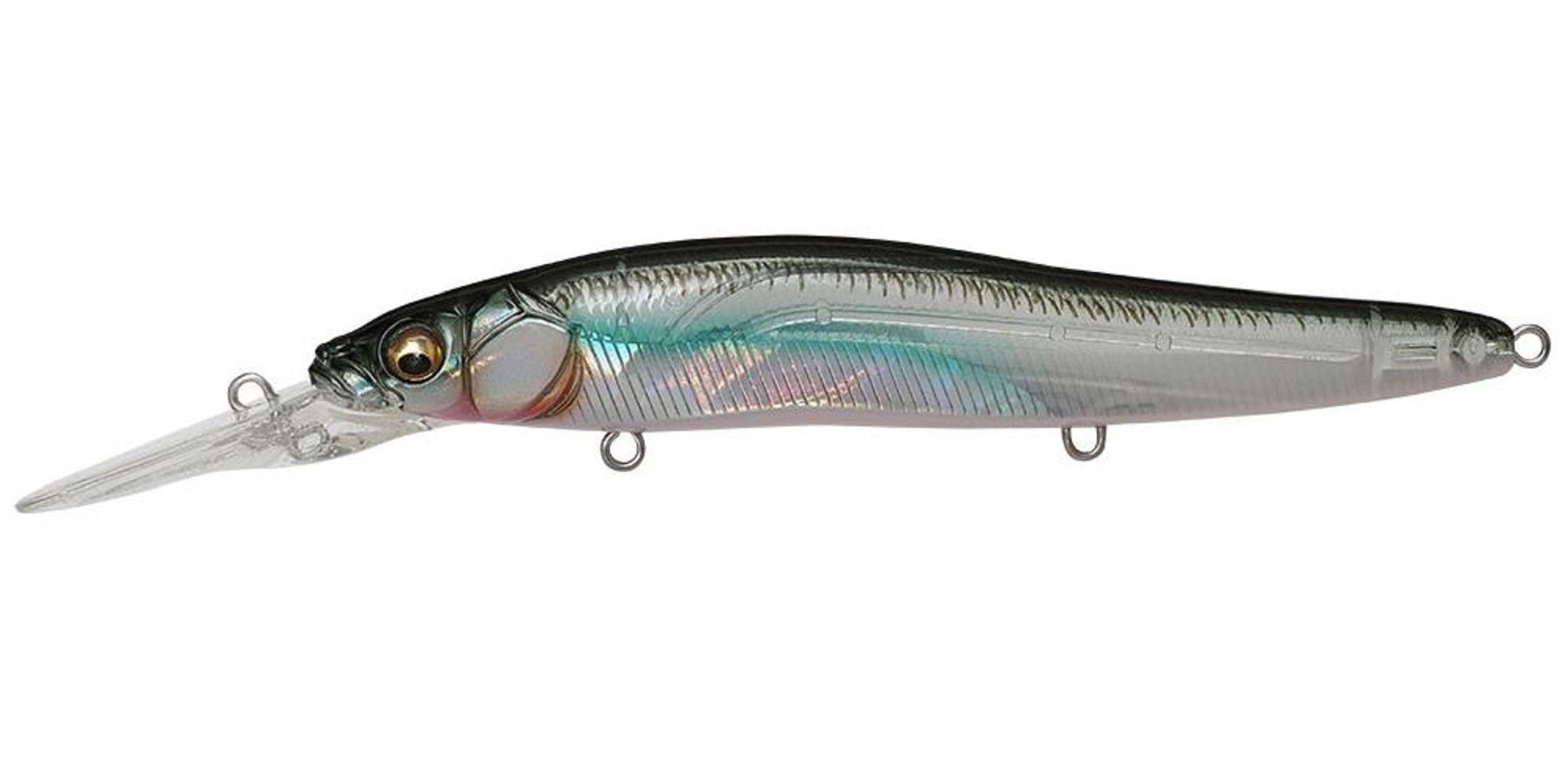 Megabass Vision 110 Oneten R+2 Slow Floating Lure ITO Clear Laker (2926)