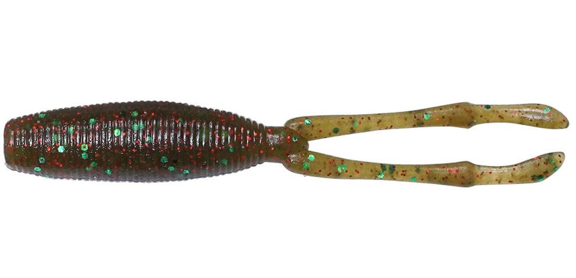 Megabass Soft Lure TK Twister 4.5 Inches Kasumi Green F (3985)