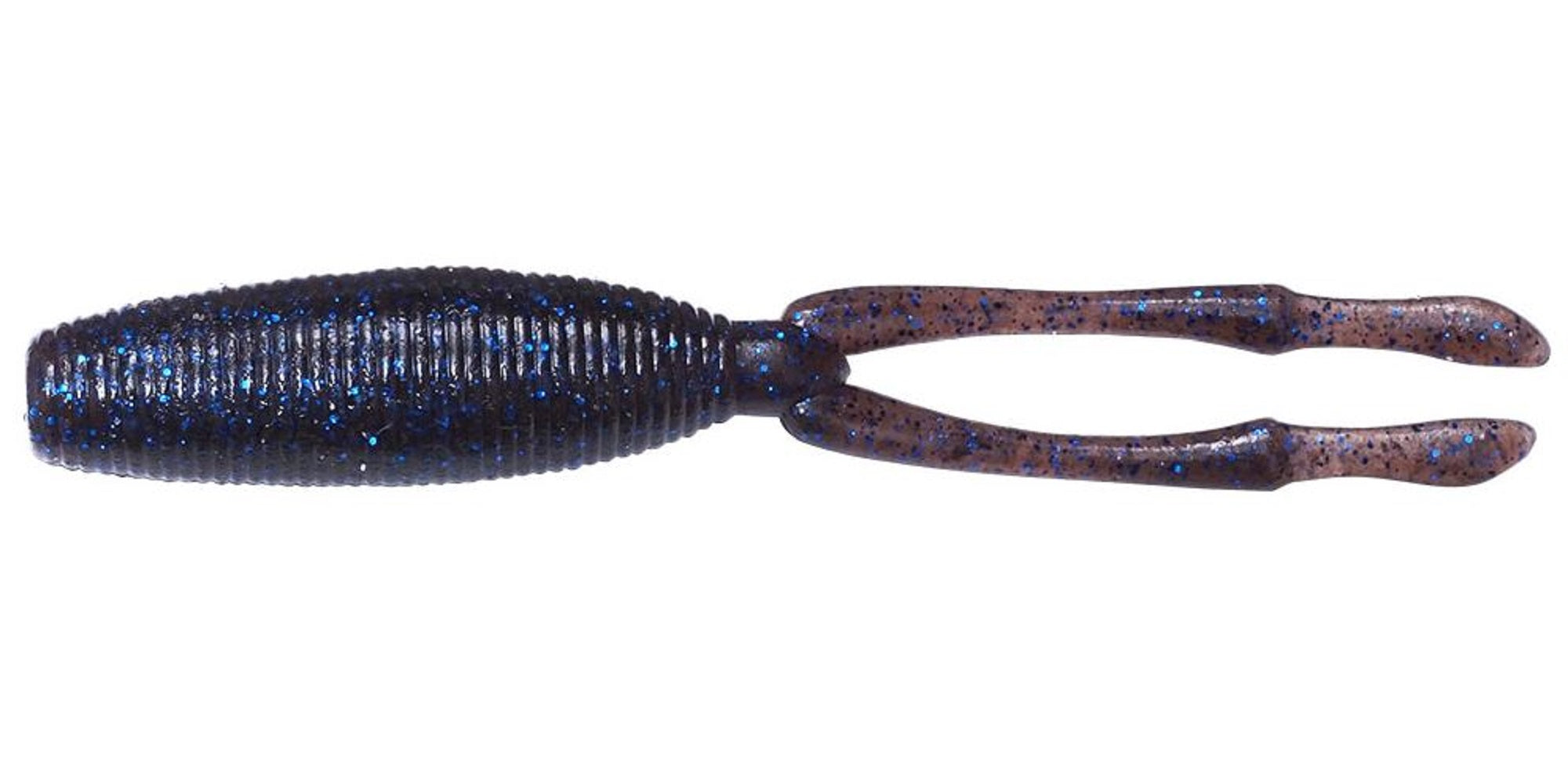 Megabass Soft Lure TK Twister JR Sinking Lure Cinammon Blue F (4012)