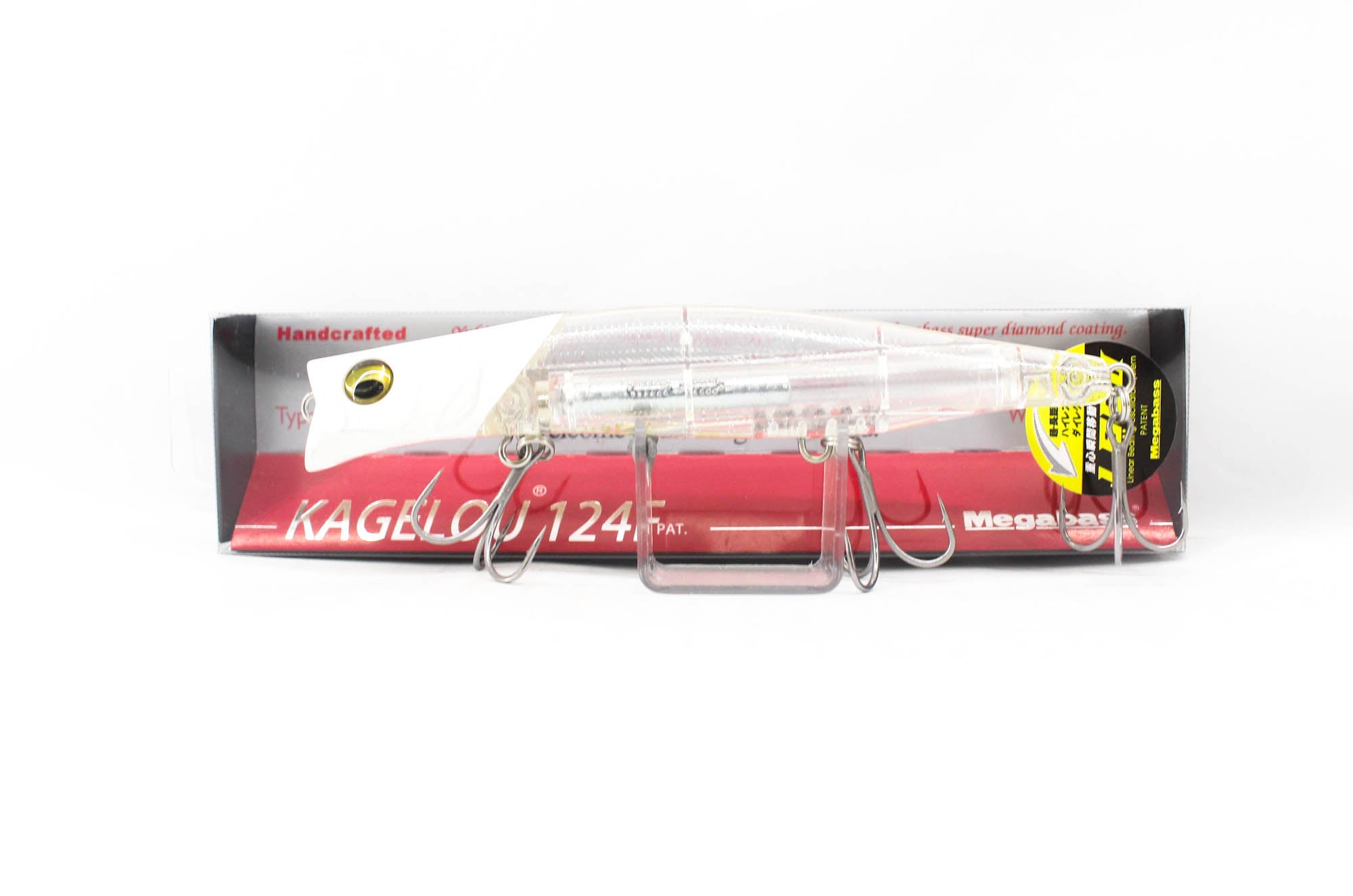 Megabass Kagelou 124 Floating Lure Whitehead (8423)