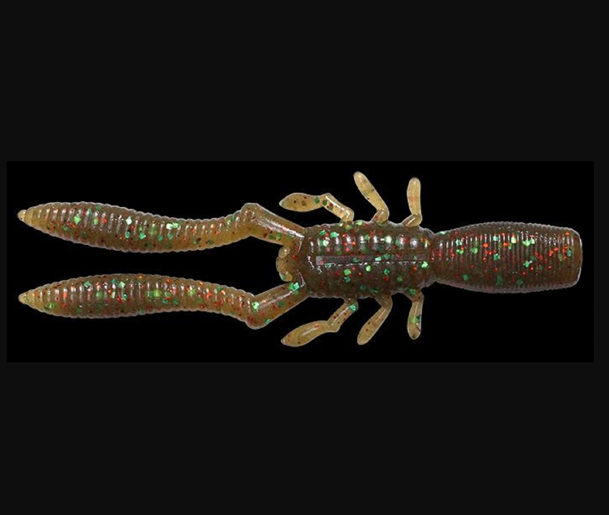 Megabass Soft Lure Bottle Shrimp 2.4 Inches Kasumi Green F (8515)
