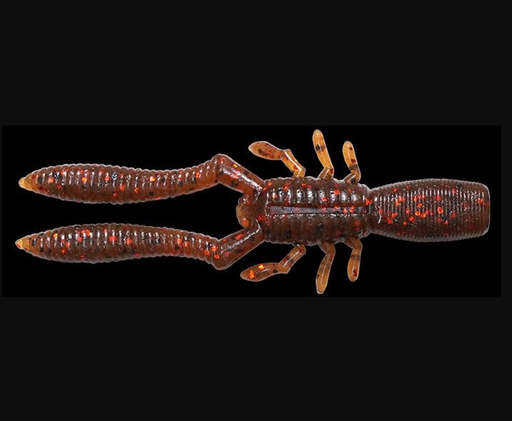 Megabass Soft Lure Bottle Shrimp 3 Inches Ebimiso Red F (8553)
